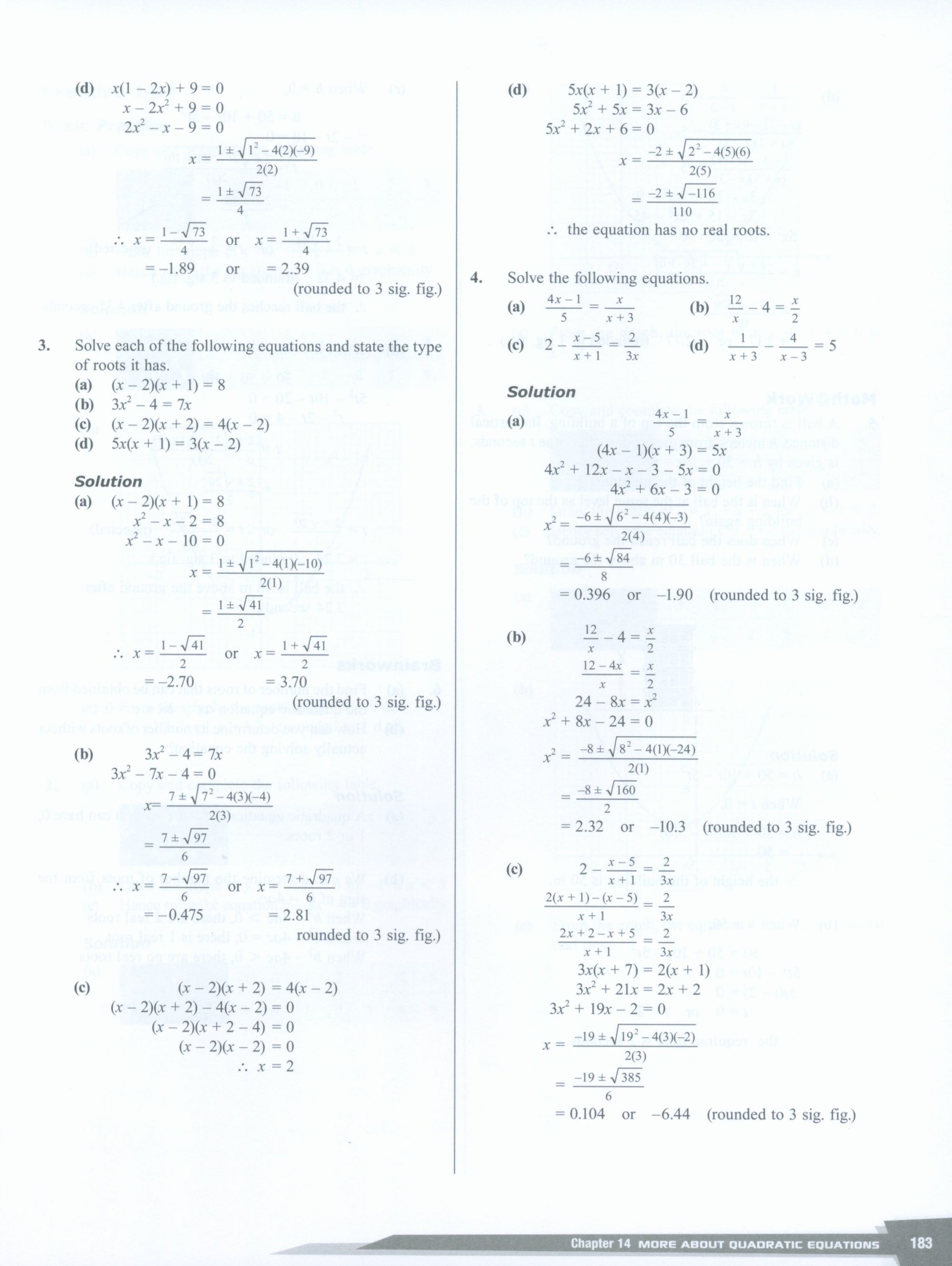 Dimensions Math Teaching Notes and Solutions 8B