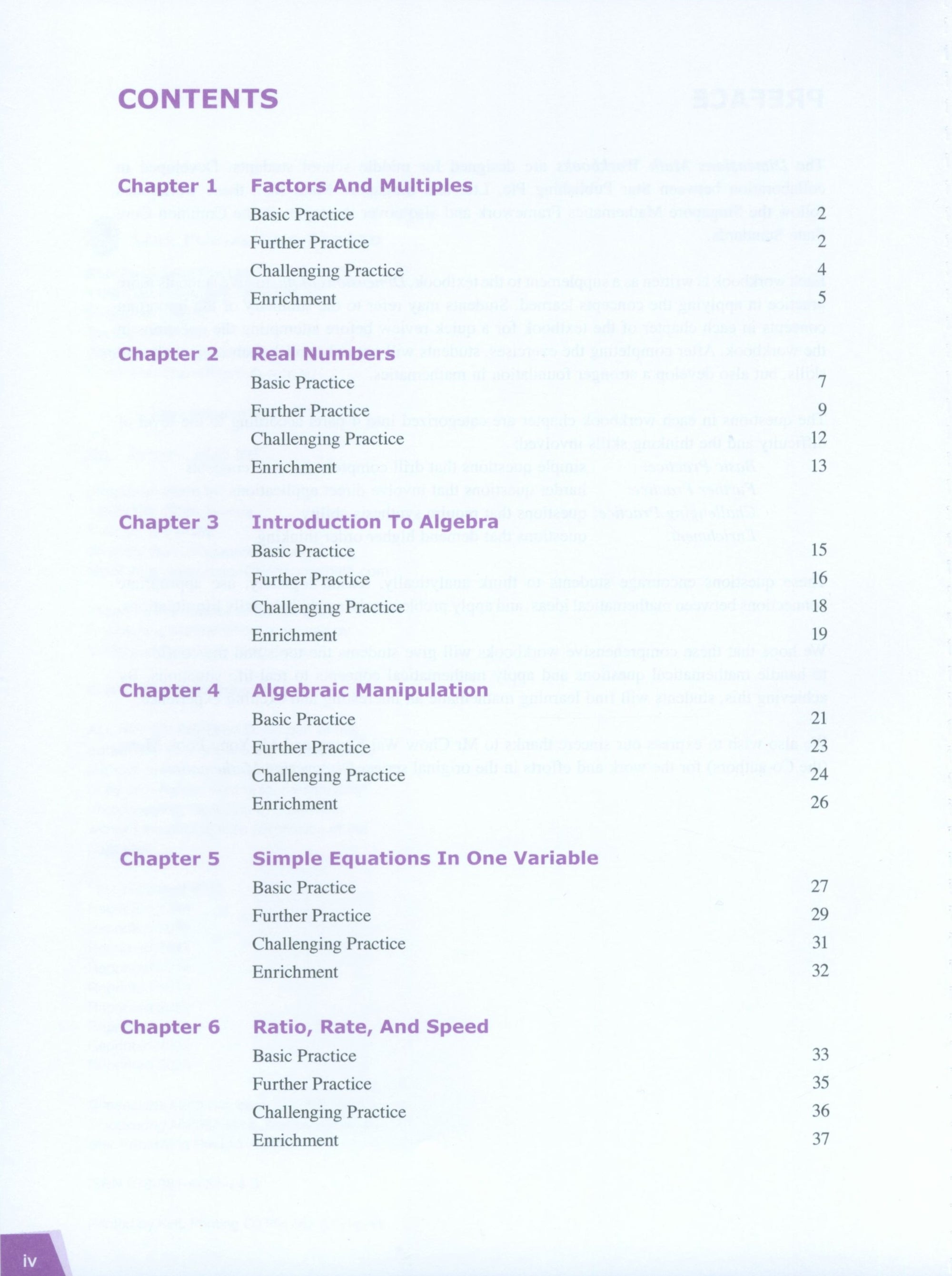 Dimensions Math Workbook 7A