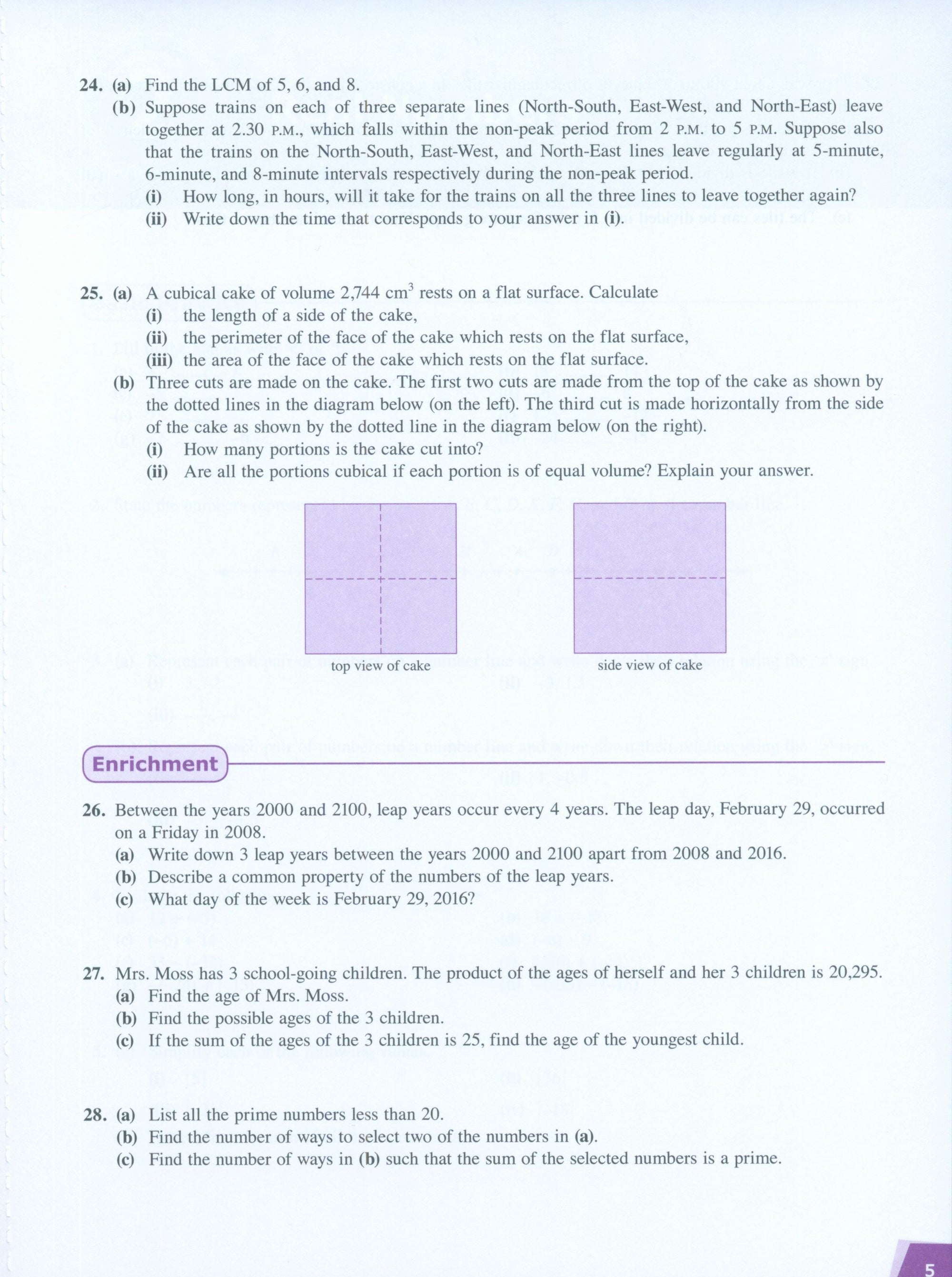 Dimensions Math Workbook 7A