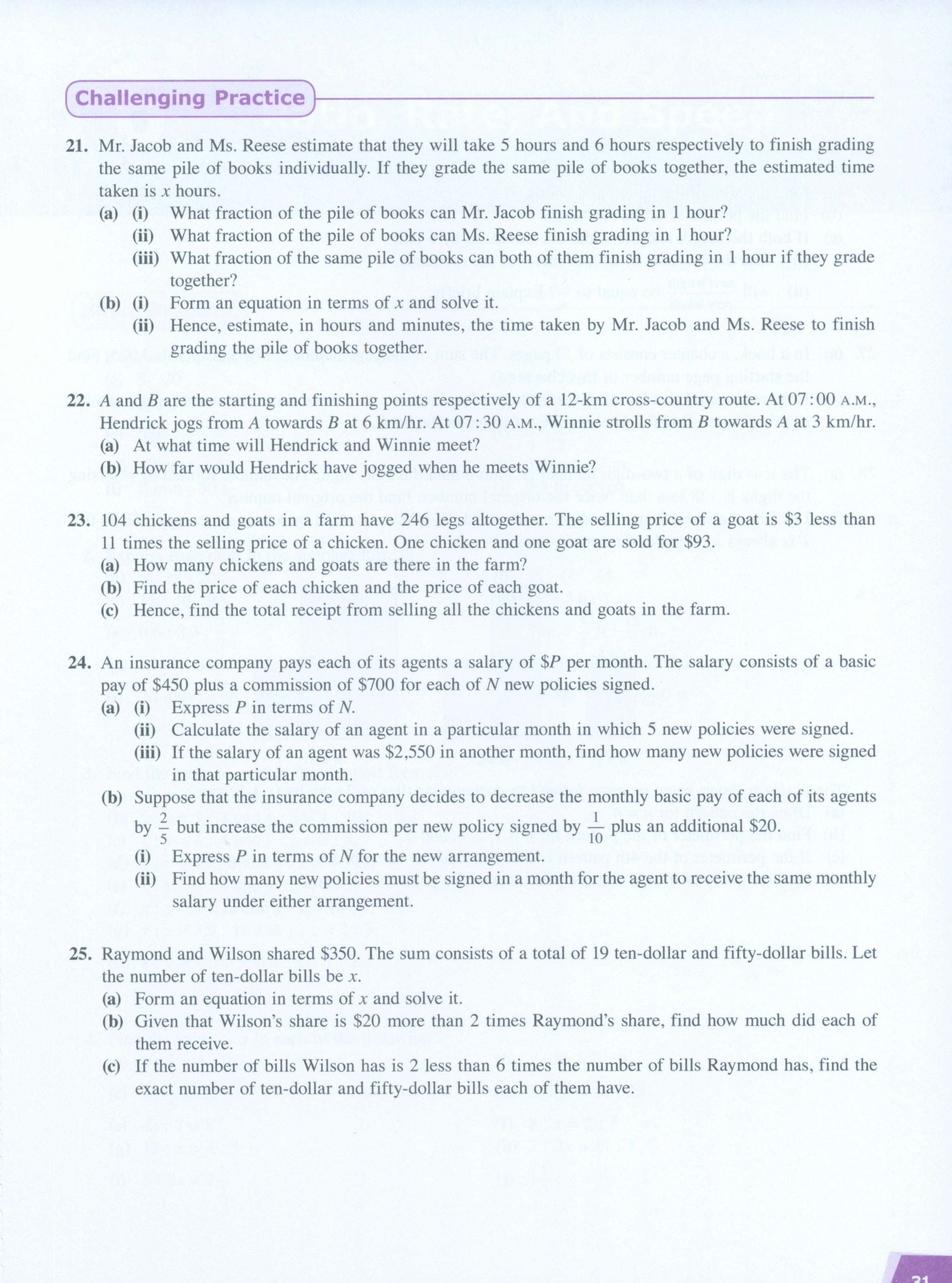 Dimensions Math Workbook 7A