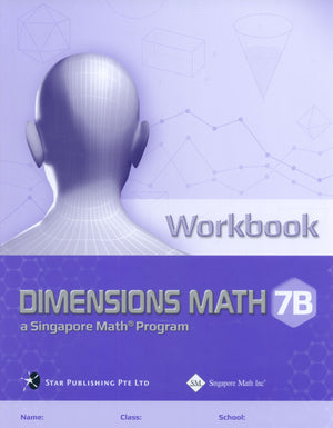 كتاب الأبعاد في الرياضيات 7B