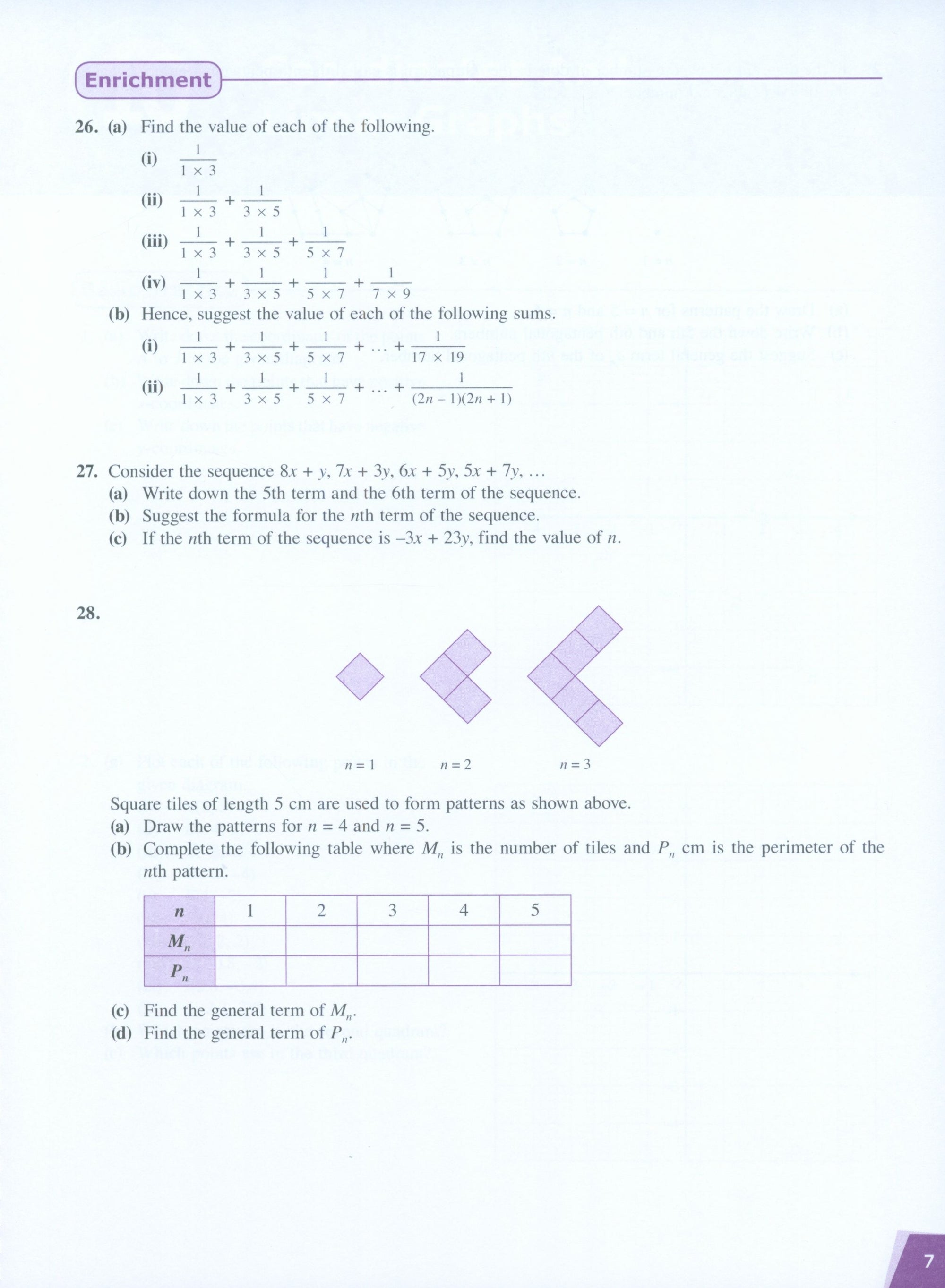 Dimensions Math Workbook 7B