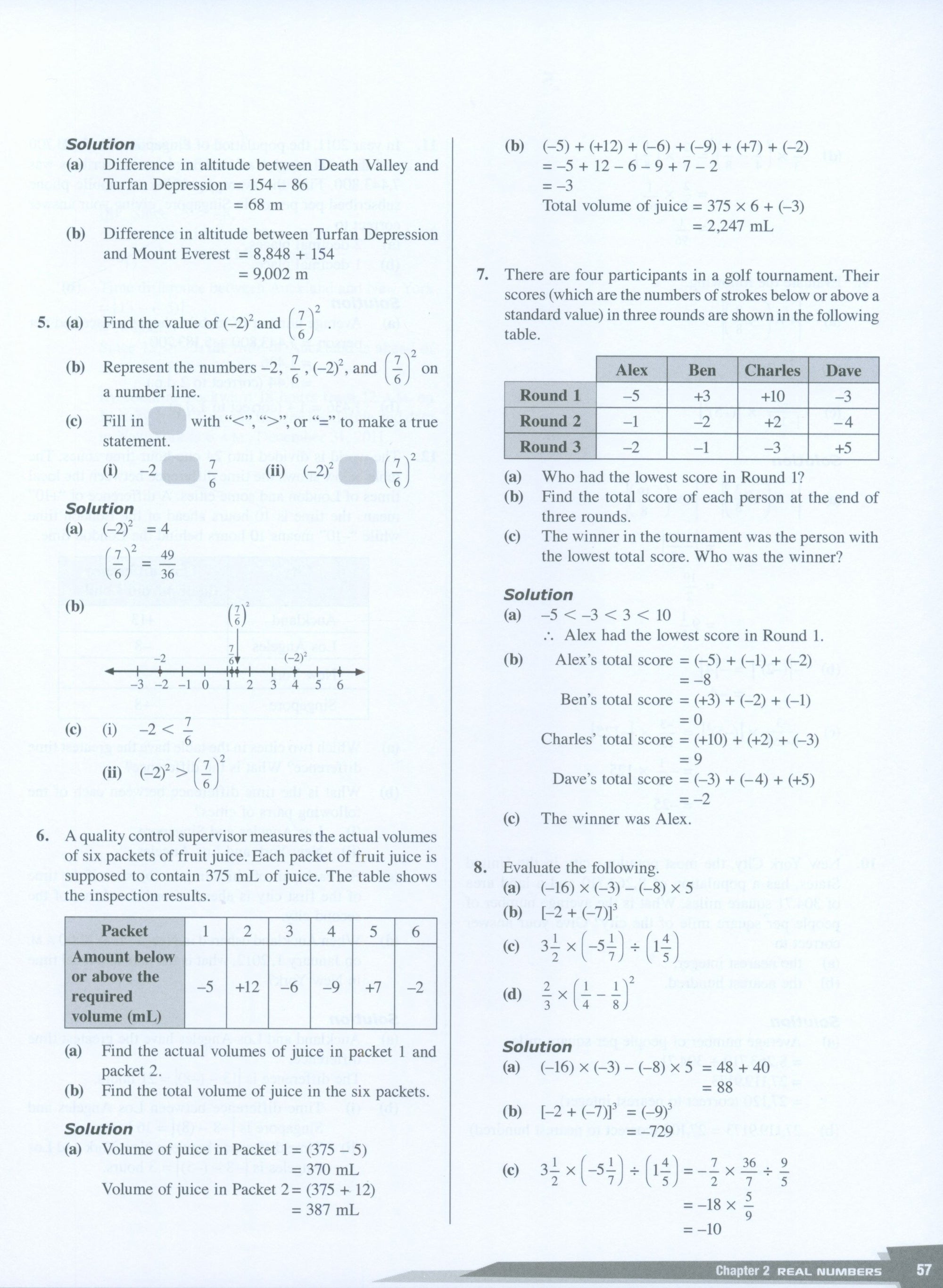 Dimensions Math Teaching Notes and Solutions 7A