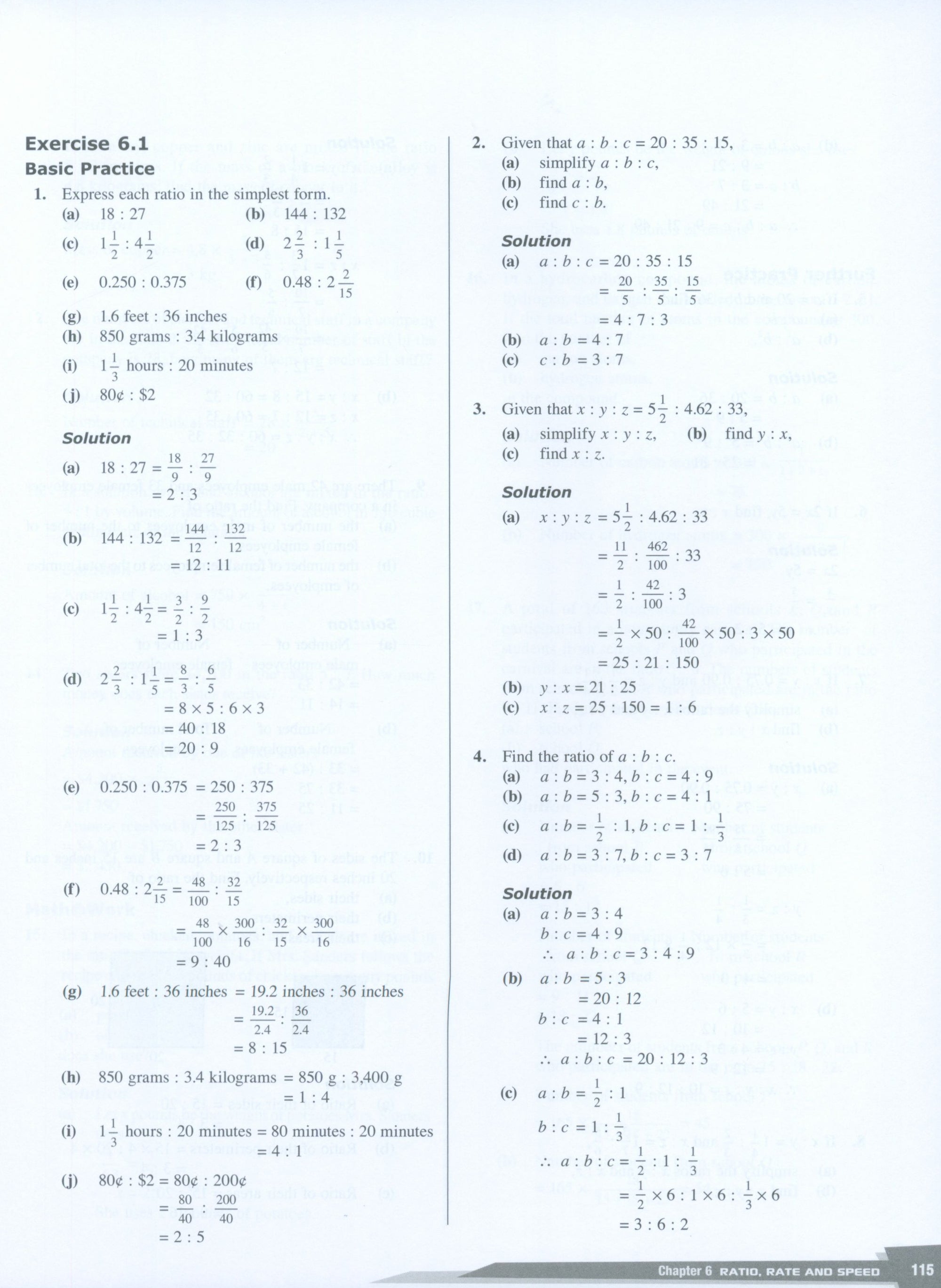 Dimensions Math Teaching Notes and Solutions 7A