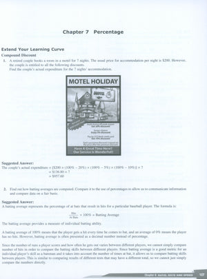 Dimensions Math Teaching Notes and Solutions 7A