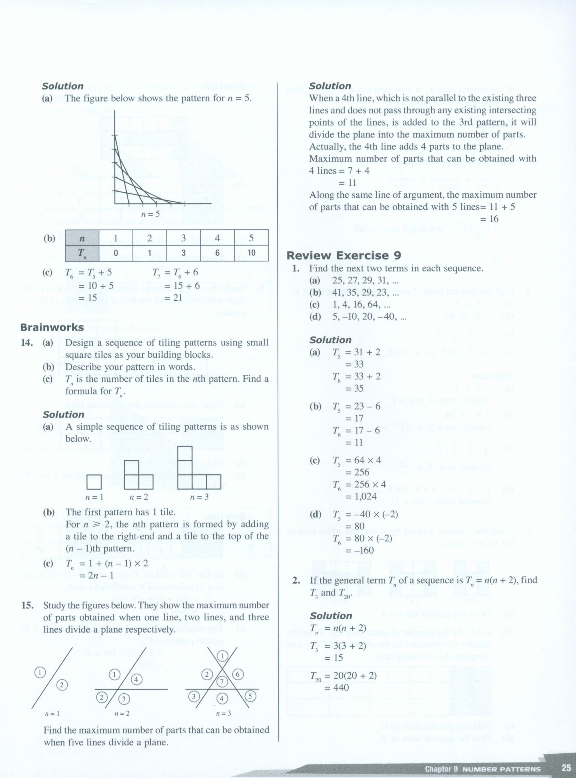 Dimensions Math Teaching Notes and Solutions 7B