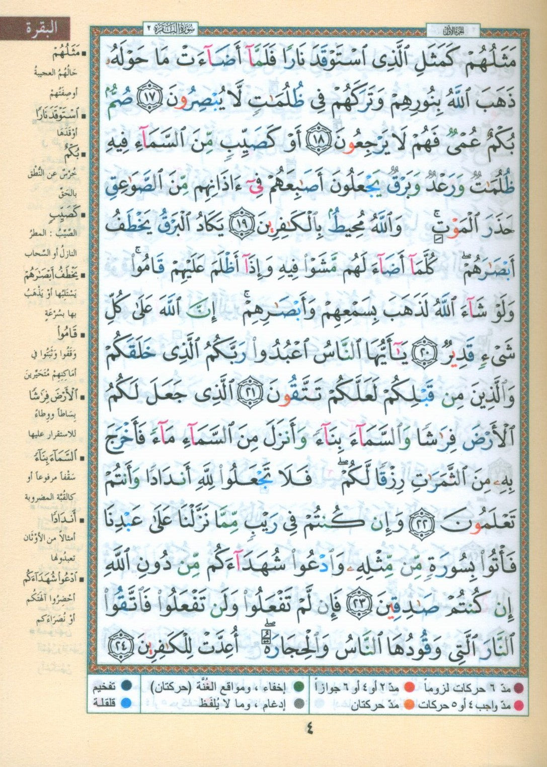 Tajweed Quran without Case 4" X 5.5"