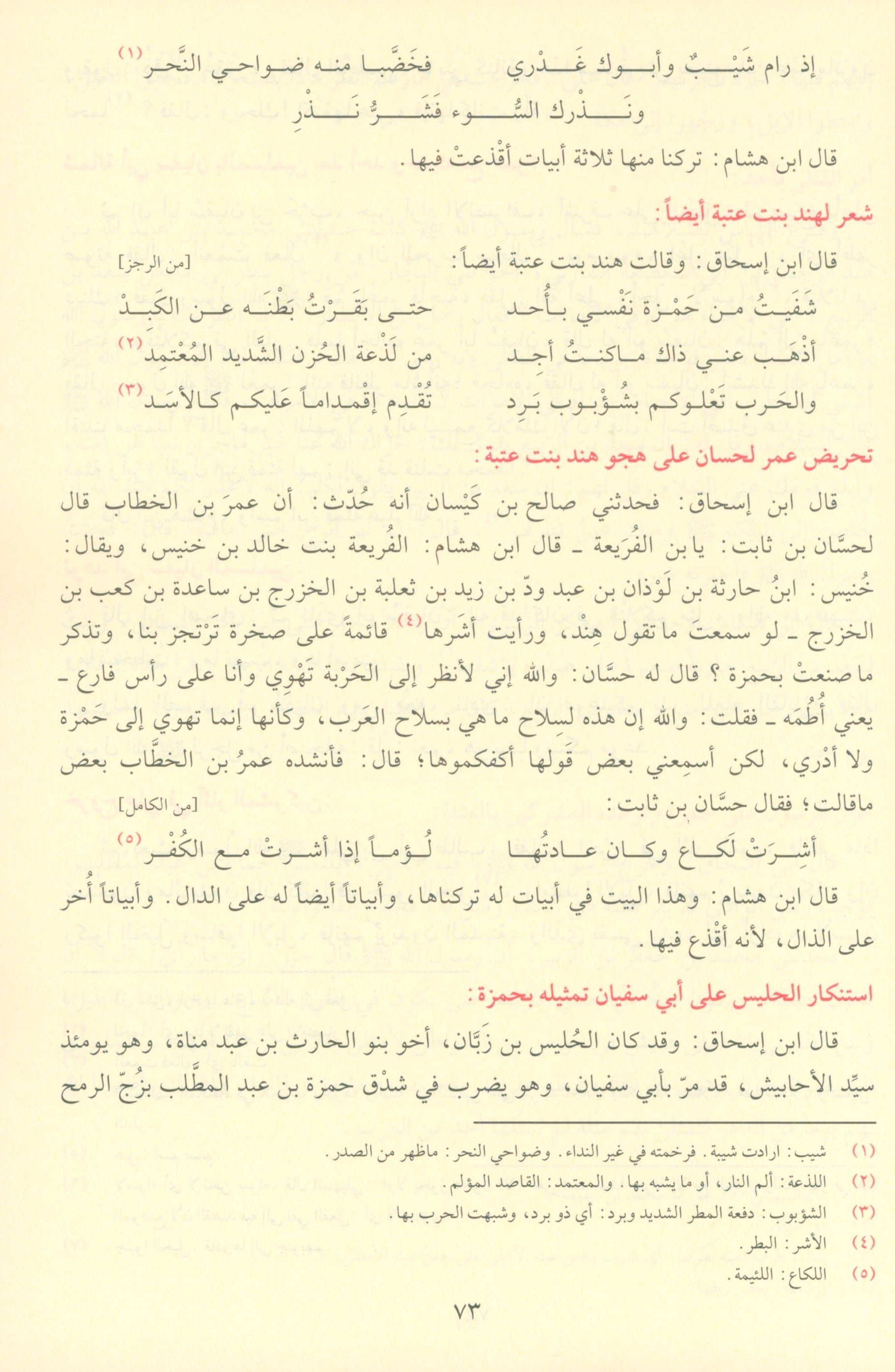 As Seeratul Nabwiya (ابن هشام) السيرة النبوية
