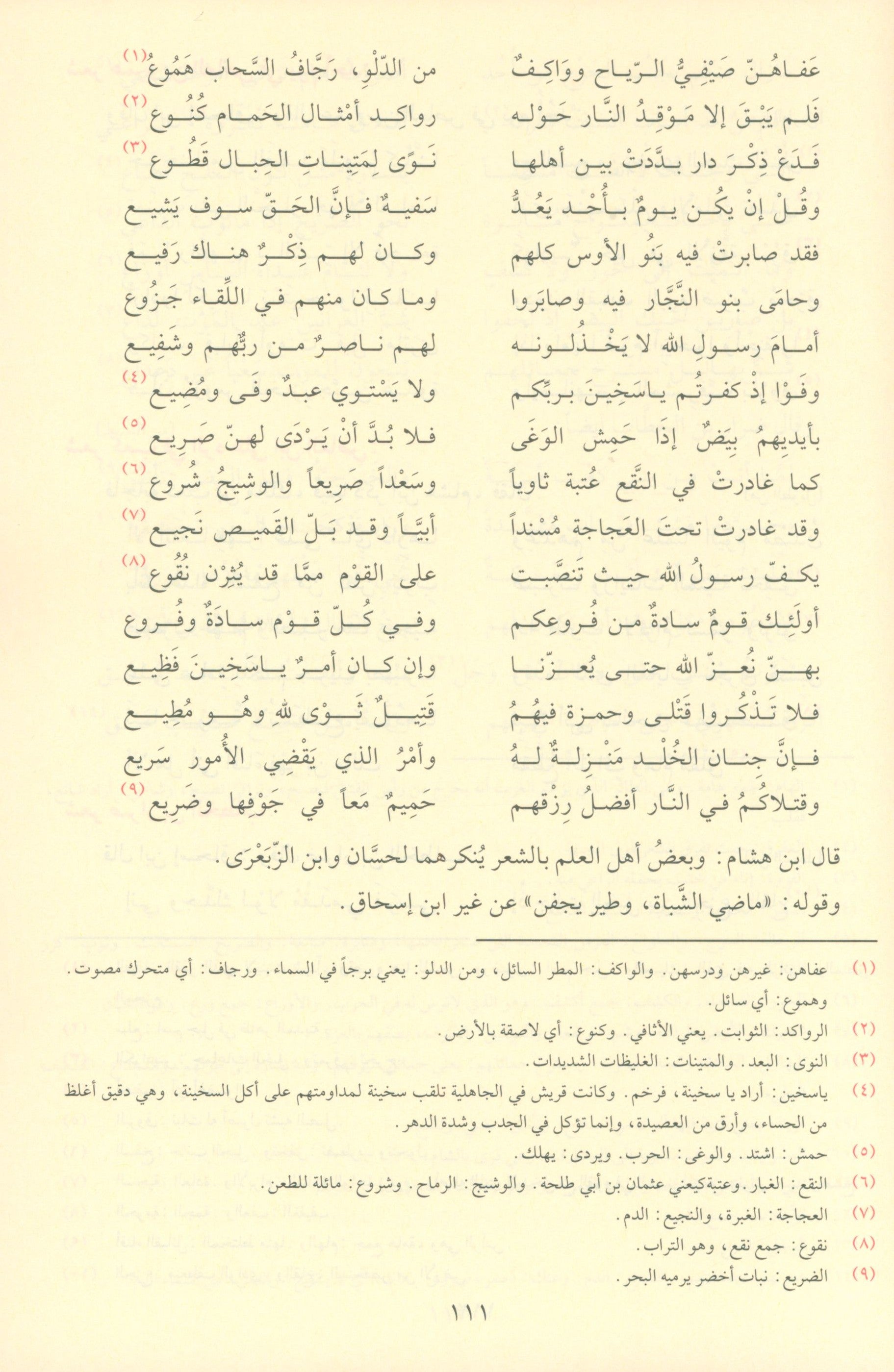 As Seeratul Nabwiya (ابن هشام) السيرة النبوية