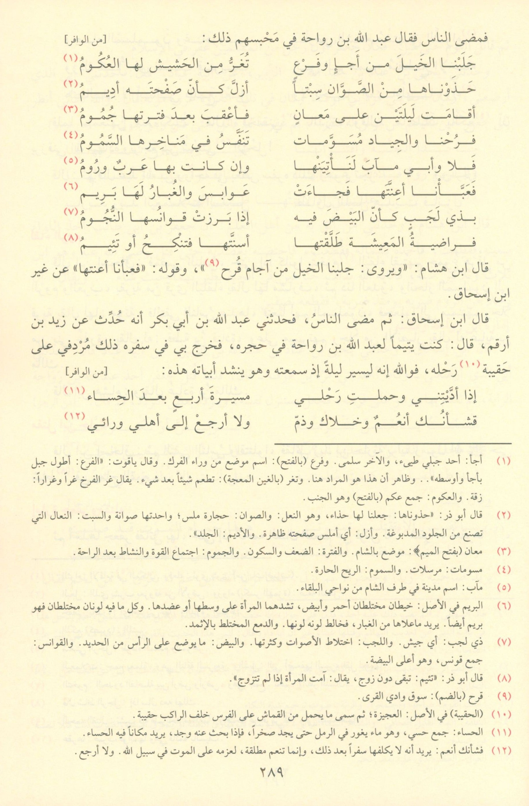 As Seeratul Nabwiya (ابن هشام) السيرة النبوية