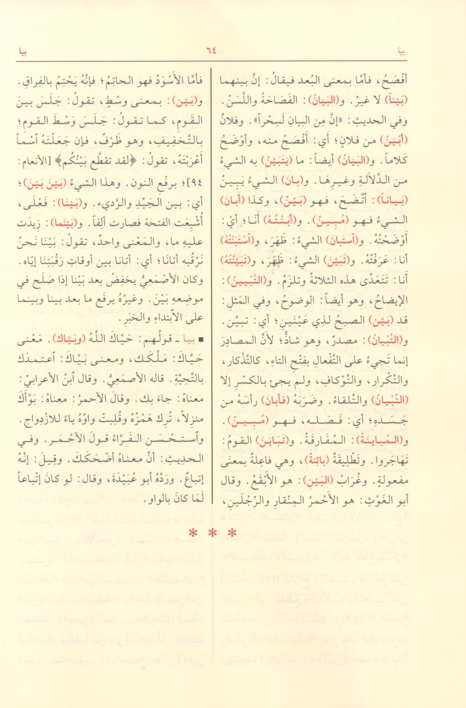 Mukhtar al-Sihah مختار الصحاح