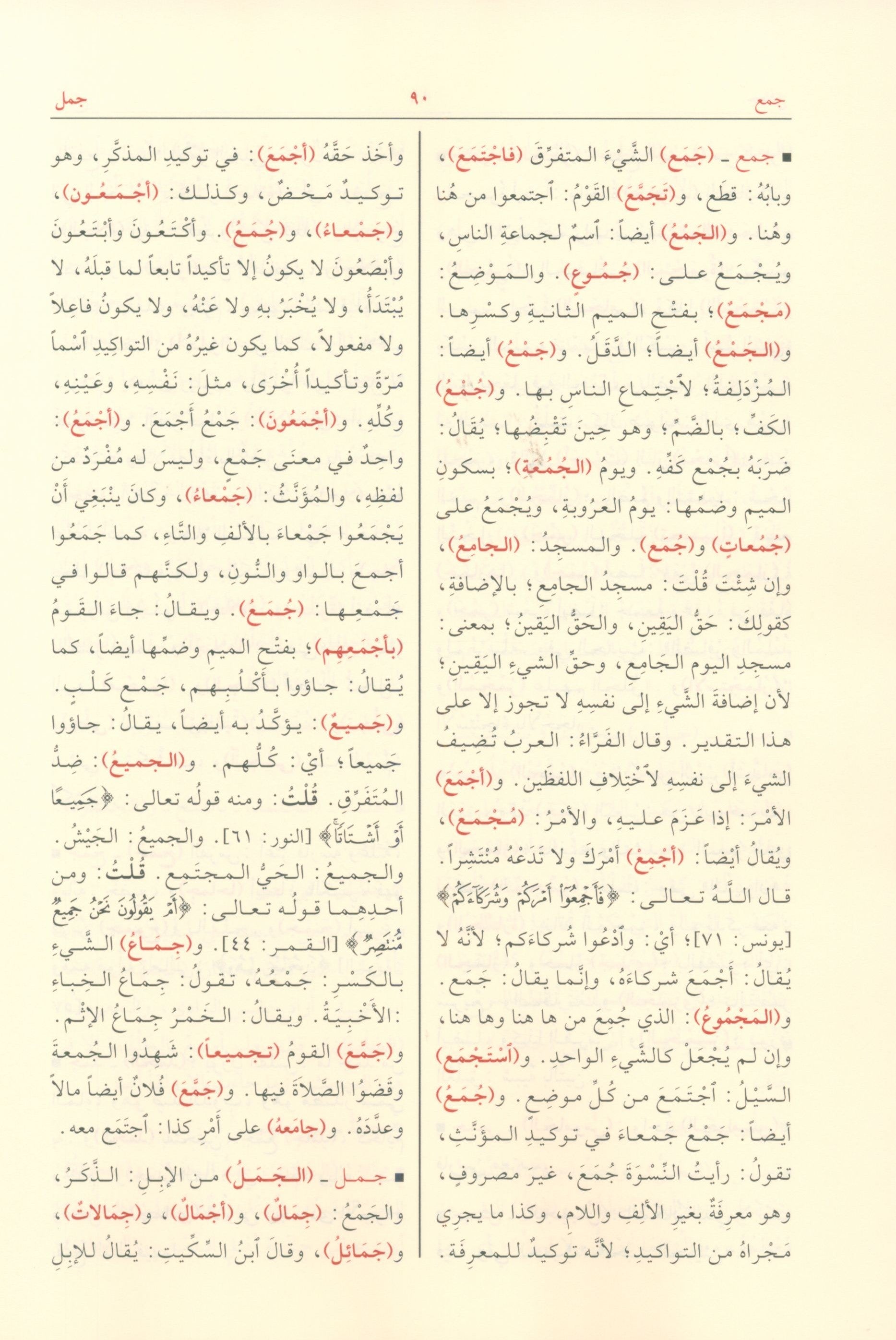 Mukhtar al-Sihah مختار الصحاح