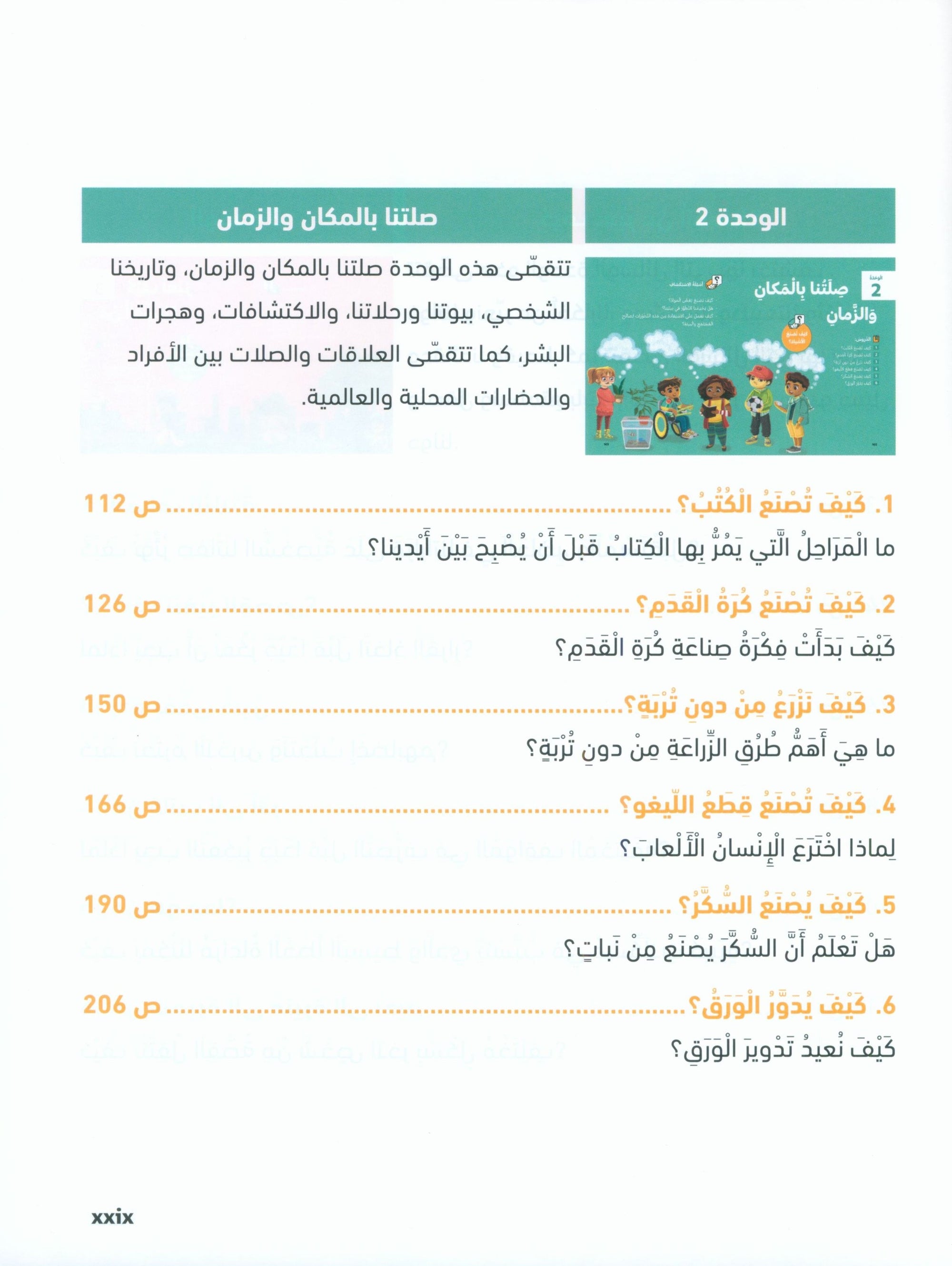 In Arabic Textbook: Grade 4 Part 1 بالعربي