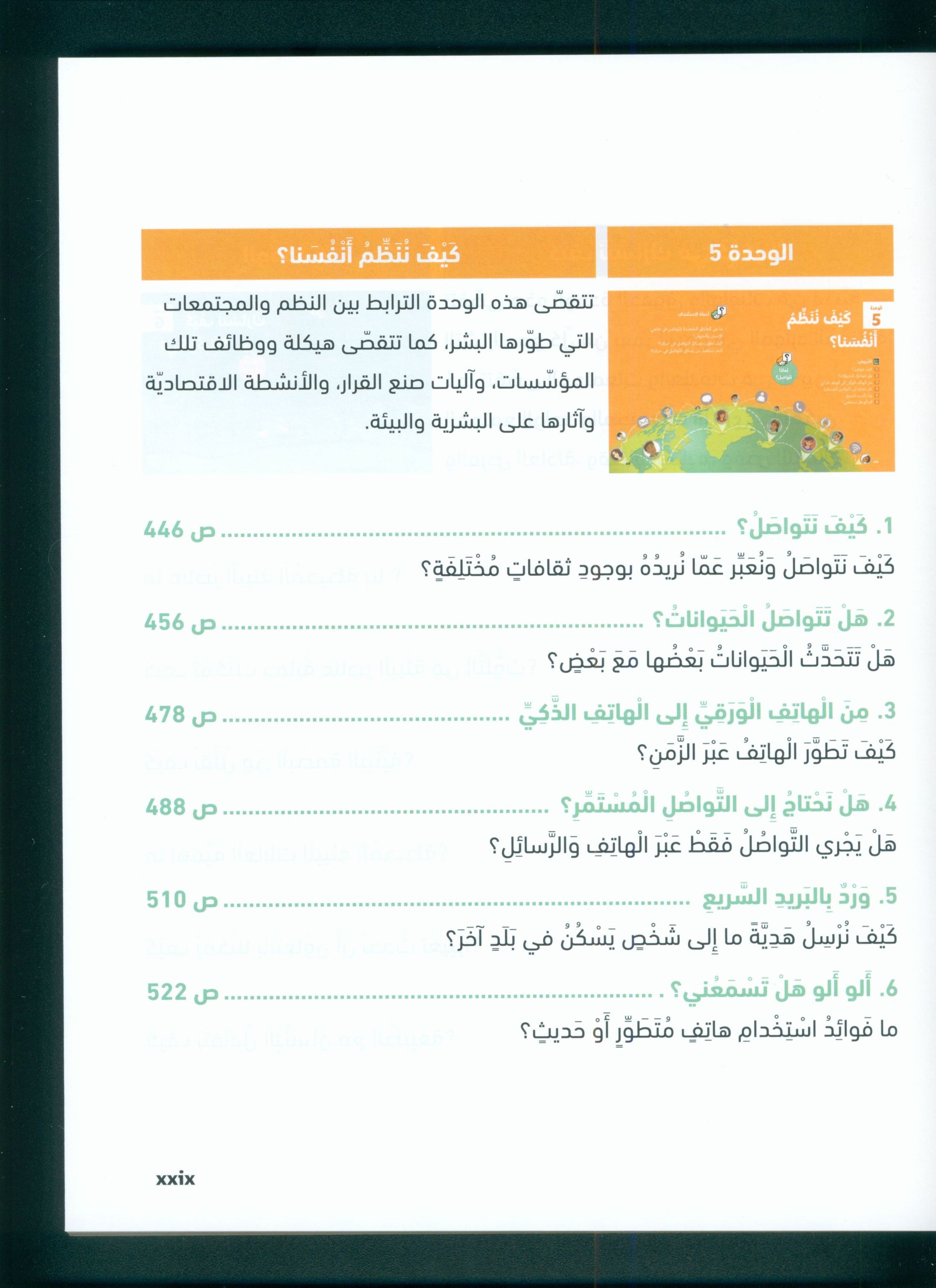 In Arabic Textbook: Grade 4 Part 2 بالعربي