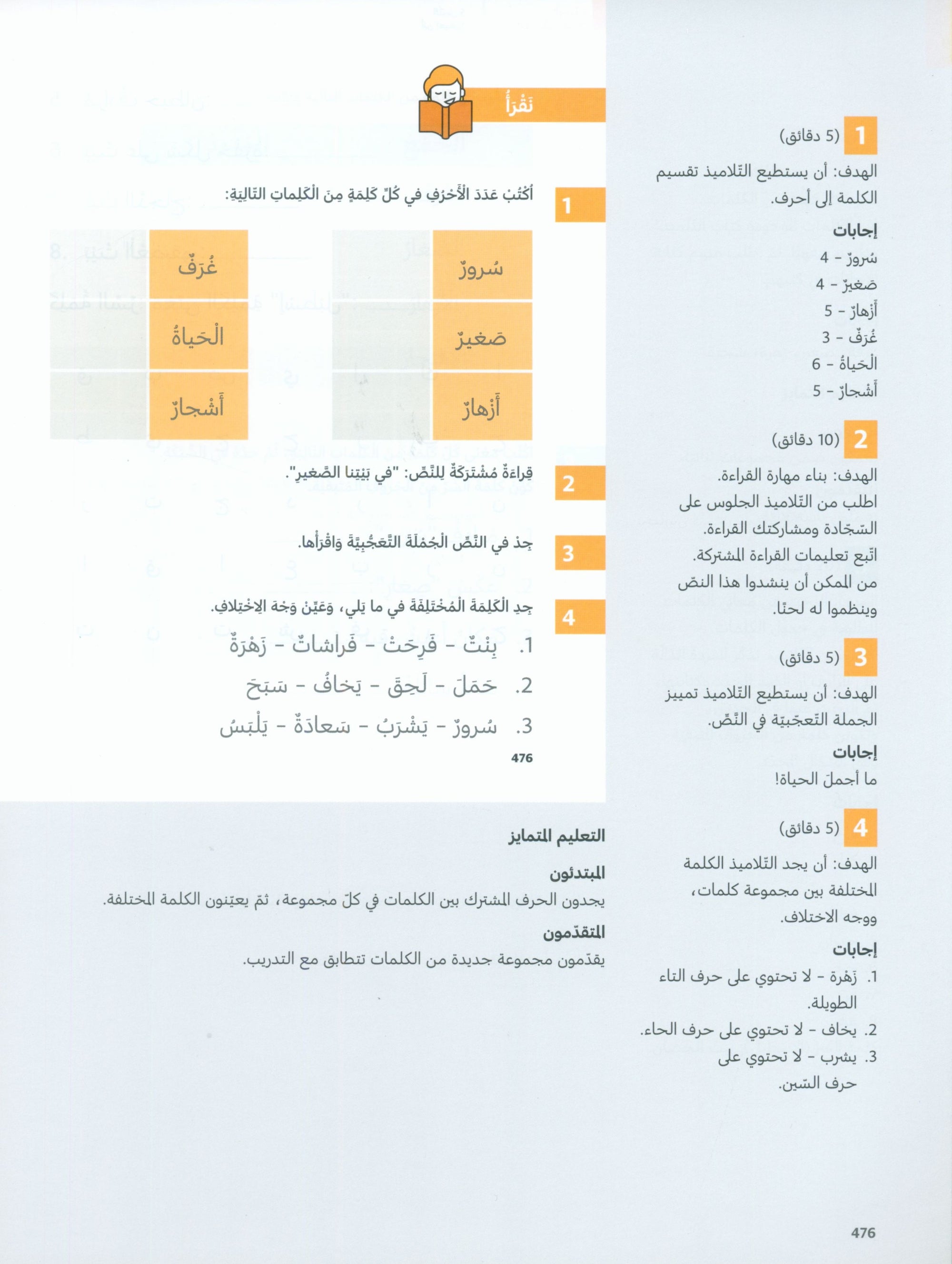 In Arabic Teacher Guide: Grade 2 Part 2 بالعربي