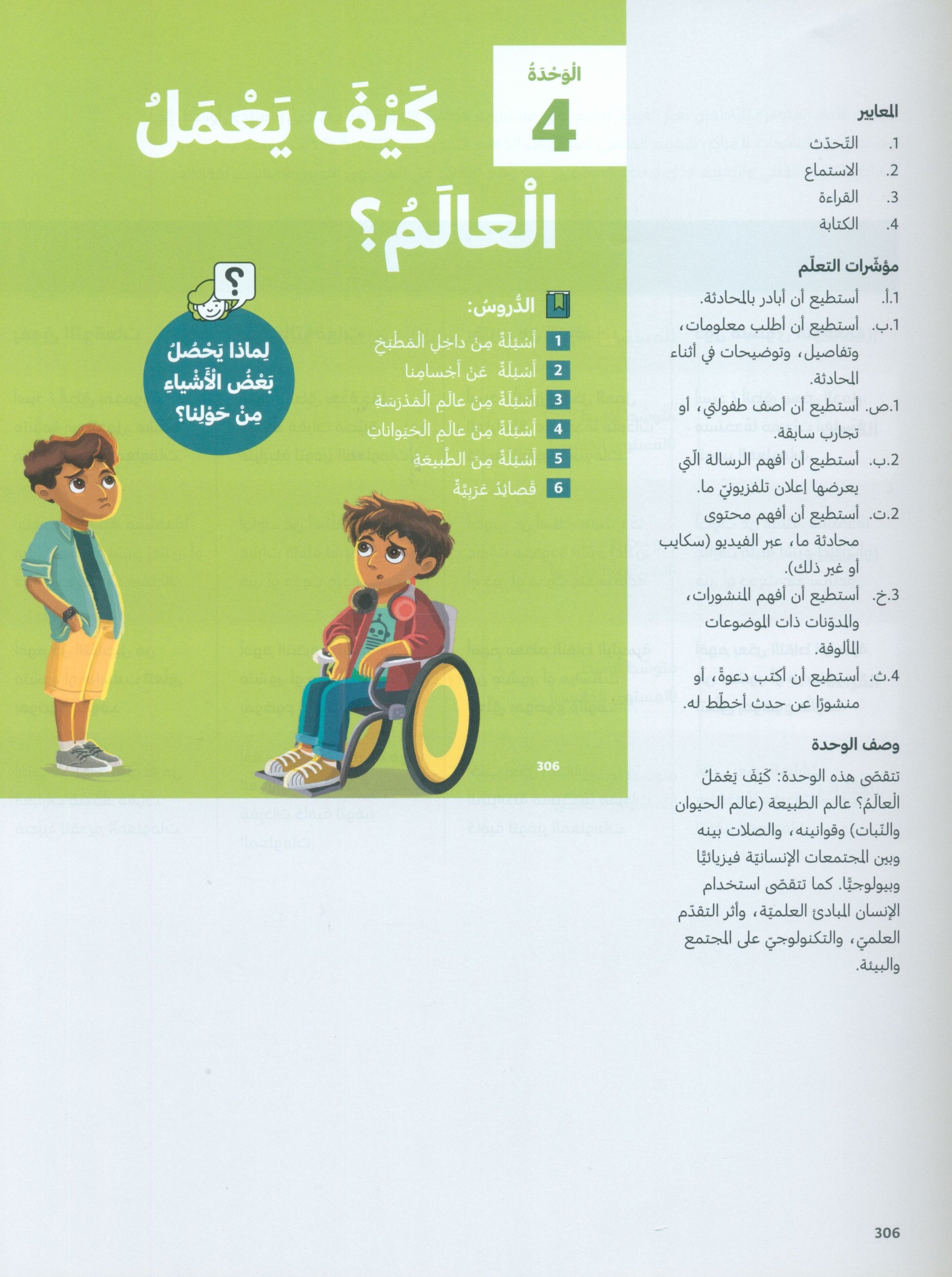 In Arabic Teacher Guide: Grade 5 Part 2 بالعربي