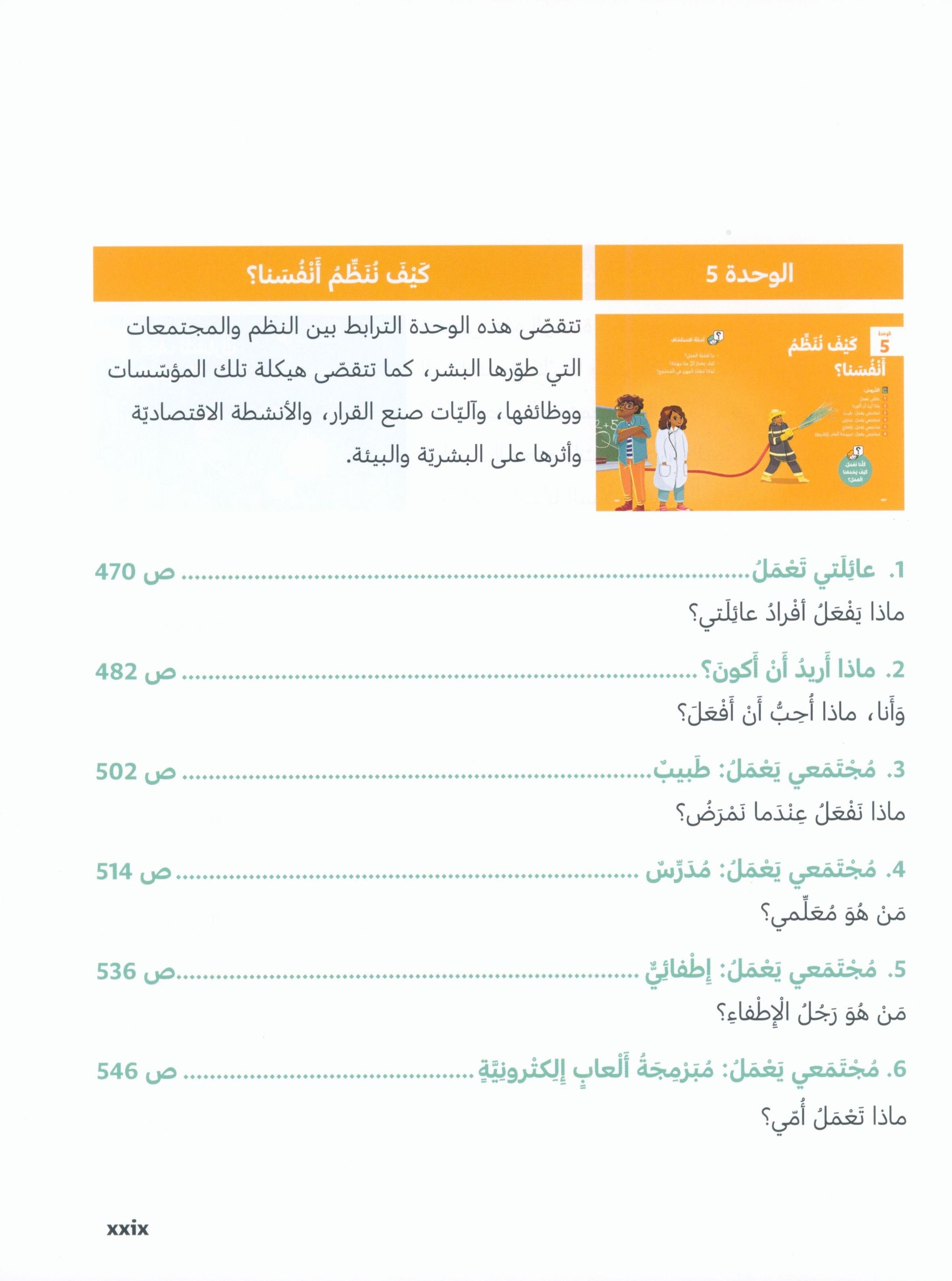 In Arabic Textbook: Grade 1 Part 2 بالعربي