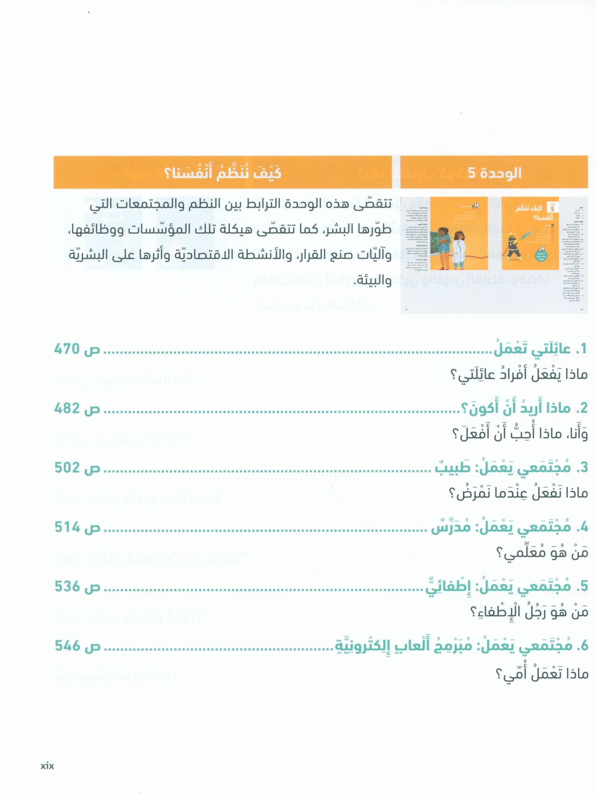 In Arabic Teacher Guide: Grade 1 Part 2 بالعربي