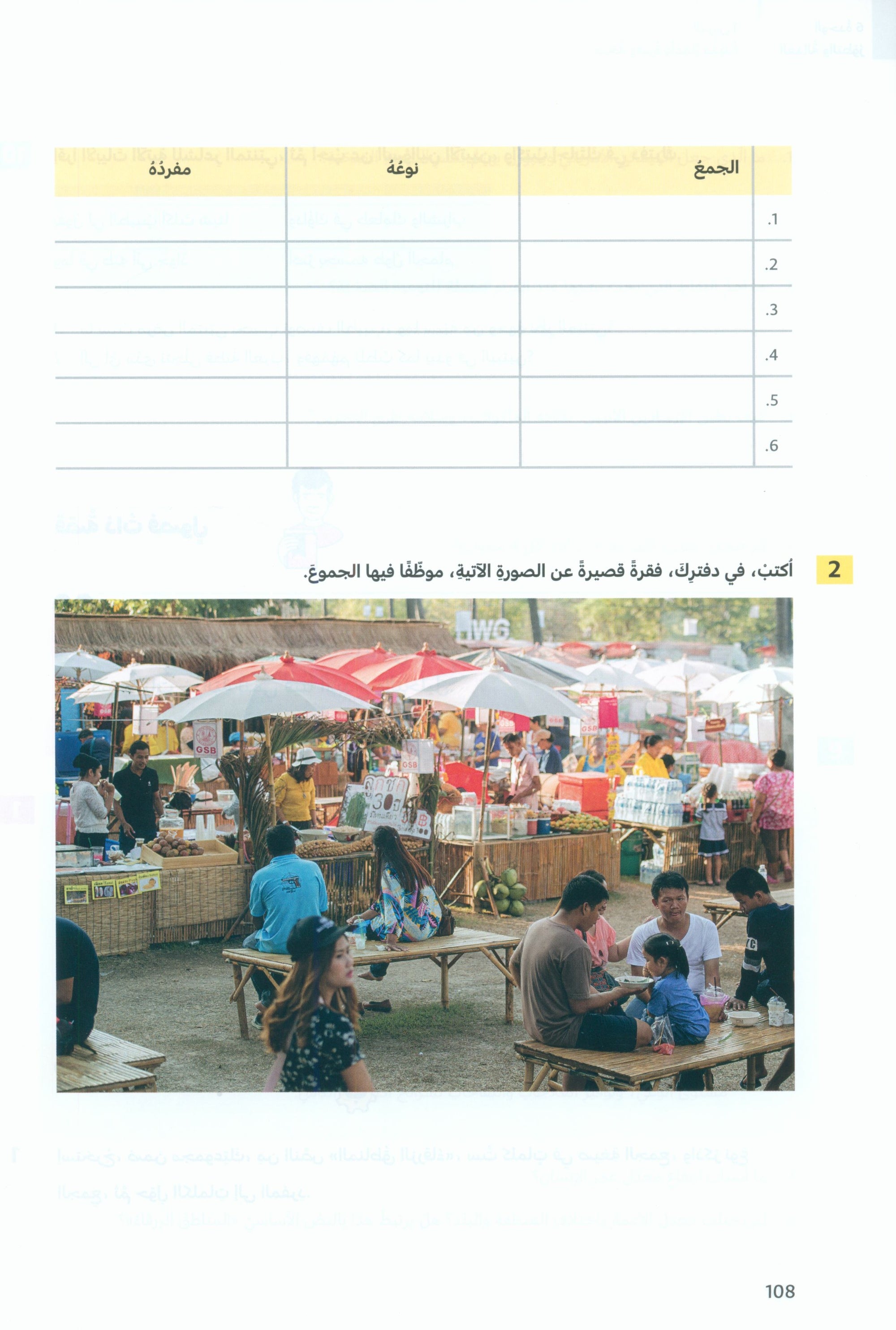 In Arabic Textbook: Grade 7 Part 3 بالعربي