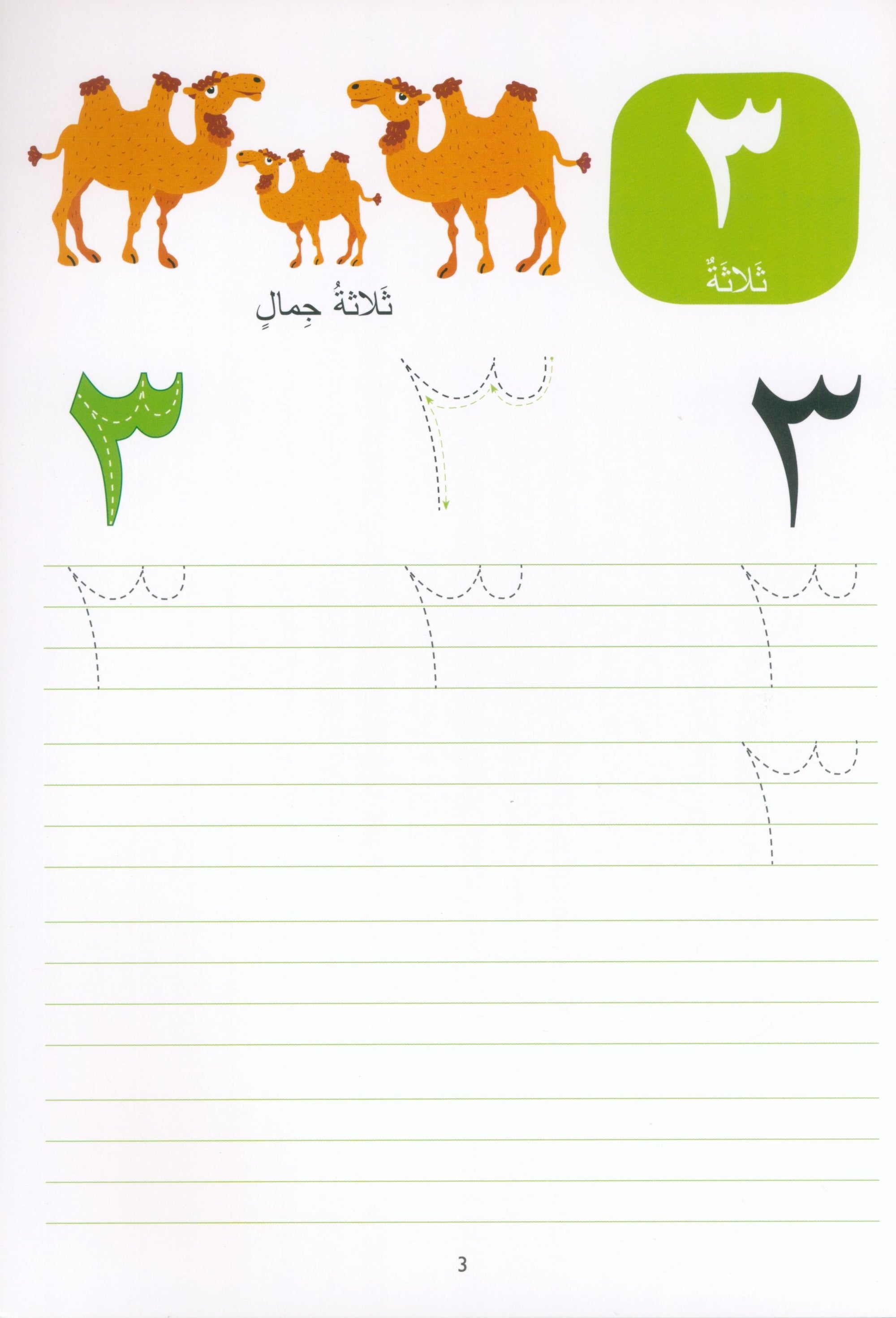 Write and Erase Arabic Numbers اكتب و امسح الأرقام العربية