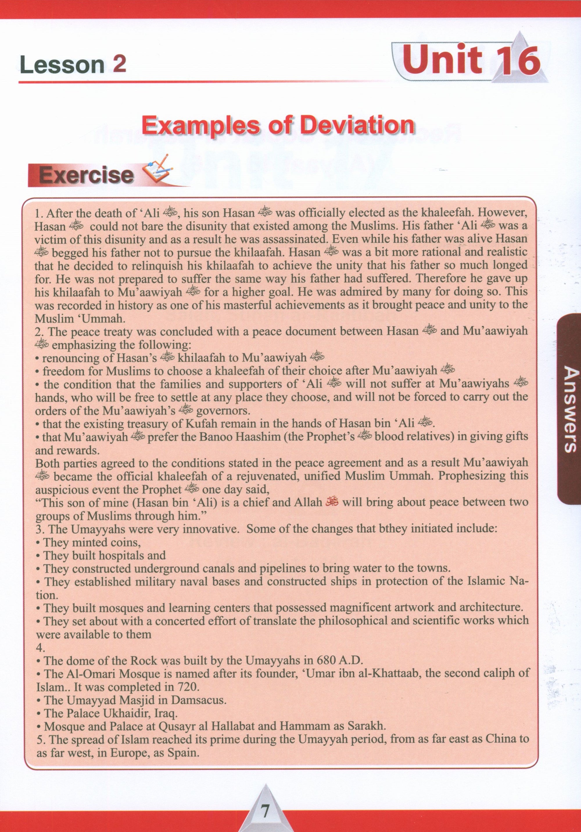 ICO Islamic Studies Teacher's Manual Level 10 Part 2