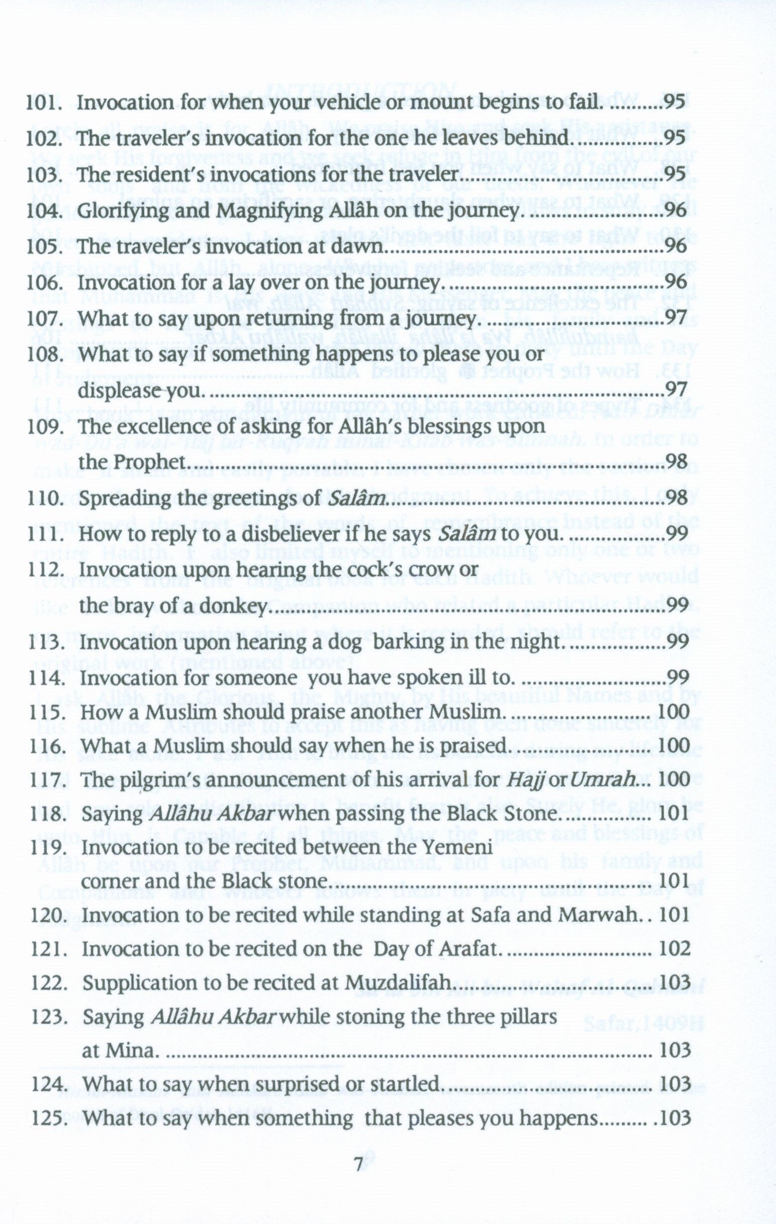 Fortress of the Muslim (English - Arabic 