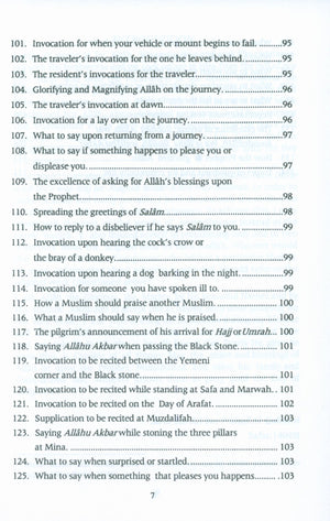 Fortress of the Muslim (English - Arabic 