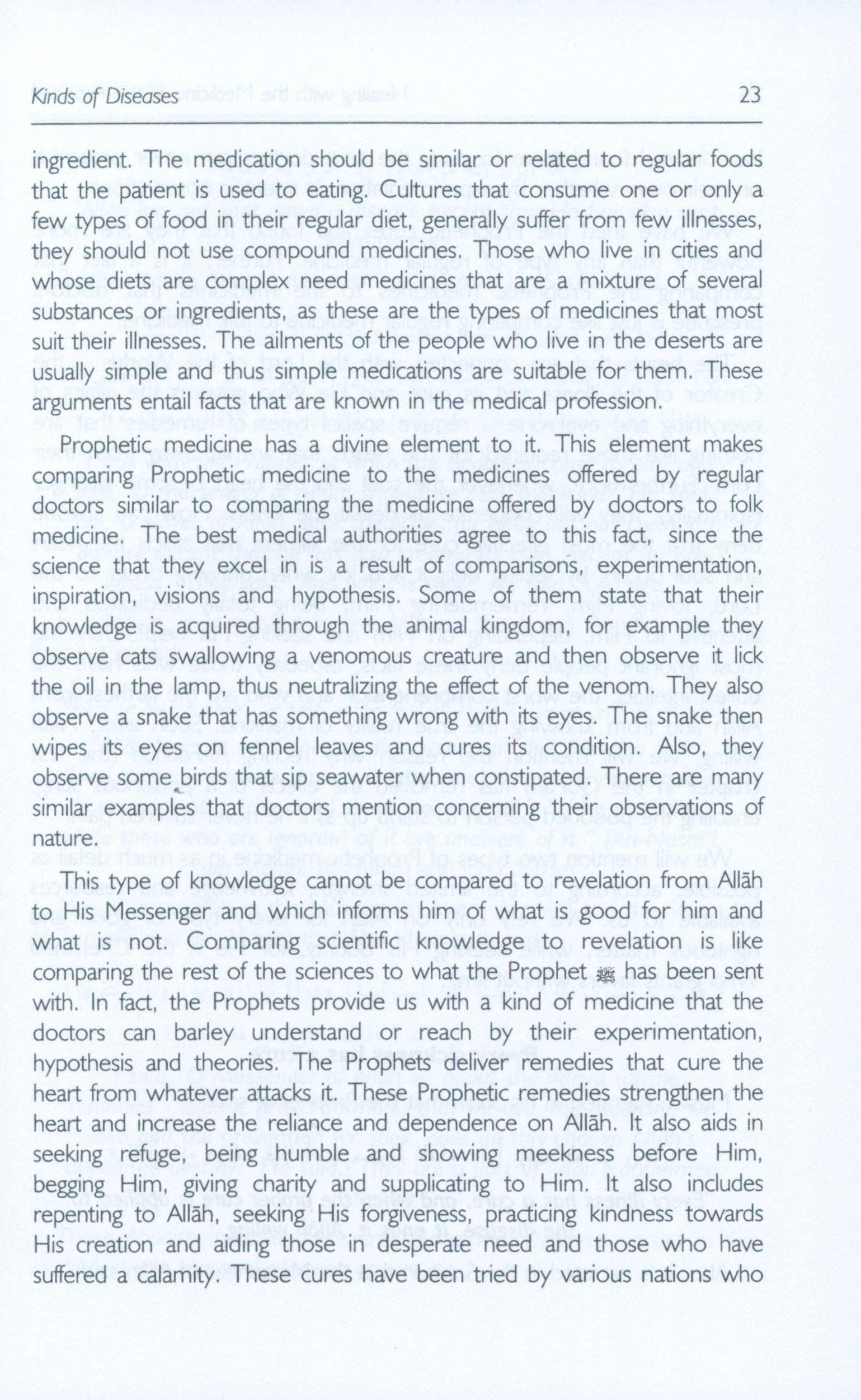 Healing with the Medicine of the Prophet