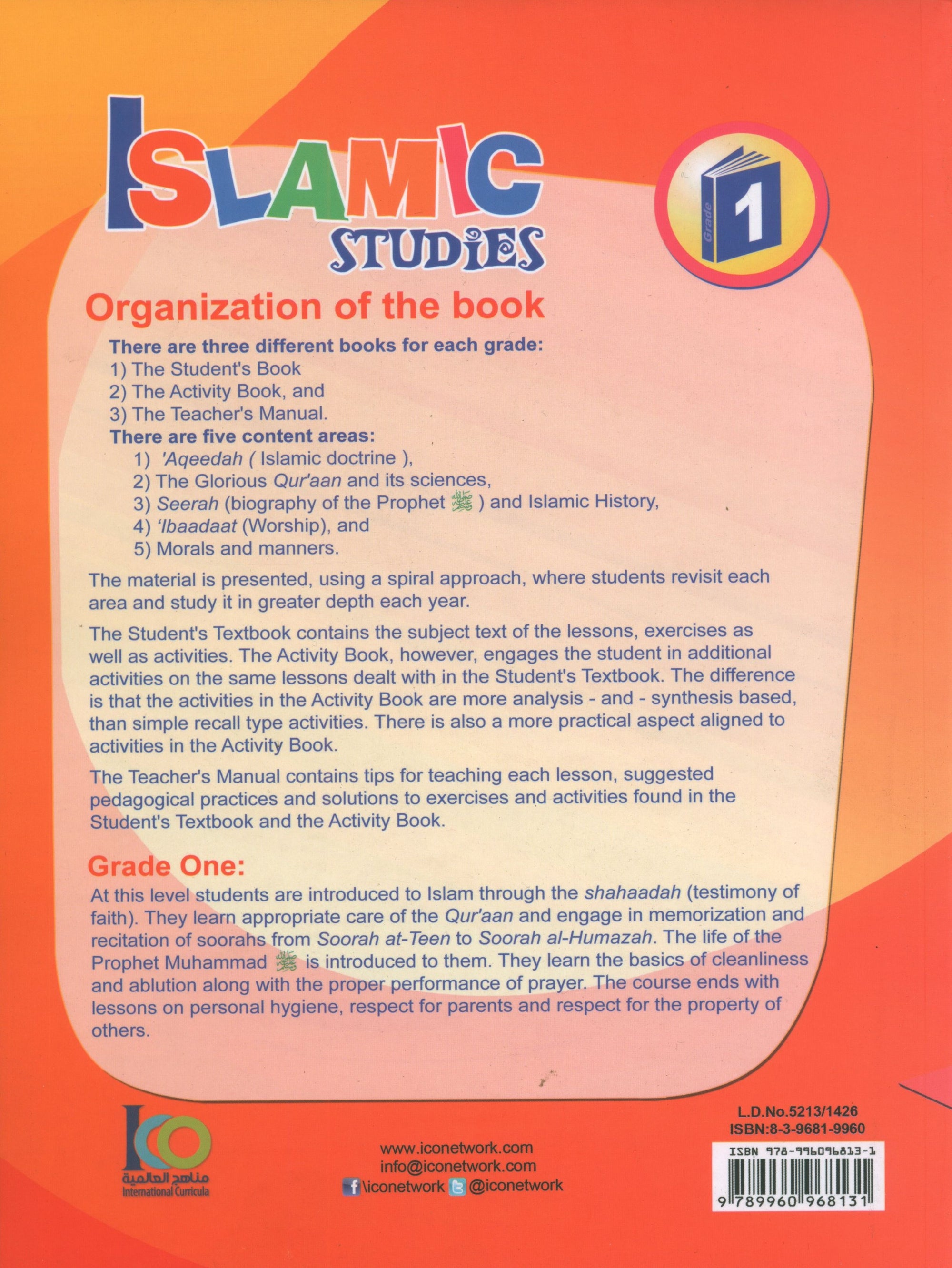 ICO Islamic Studies Textbook Level 1 Part 2