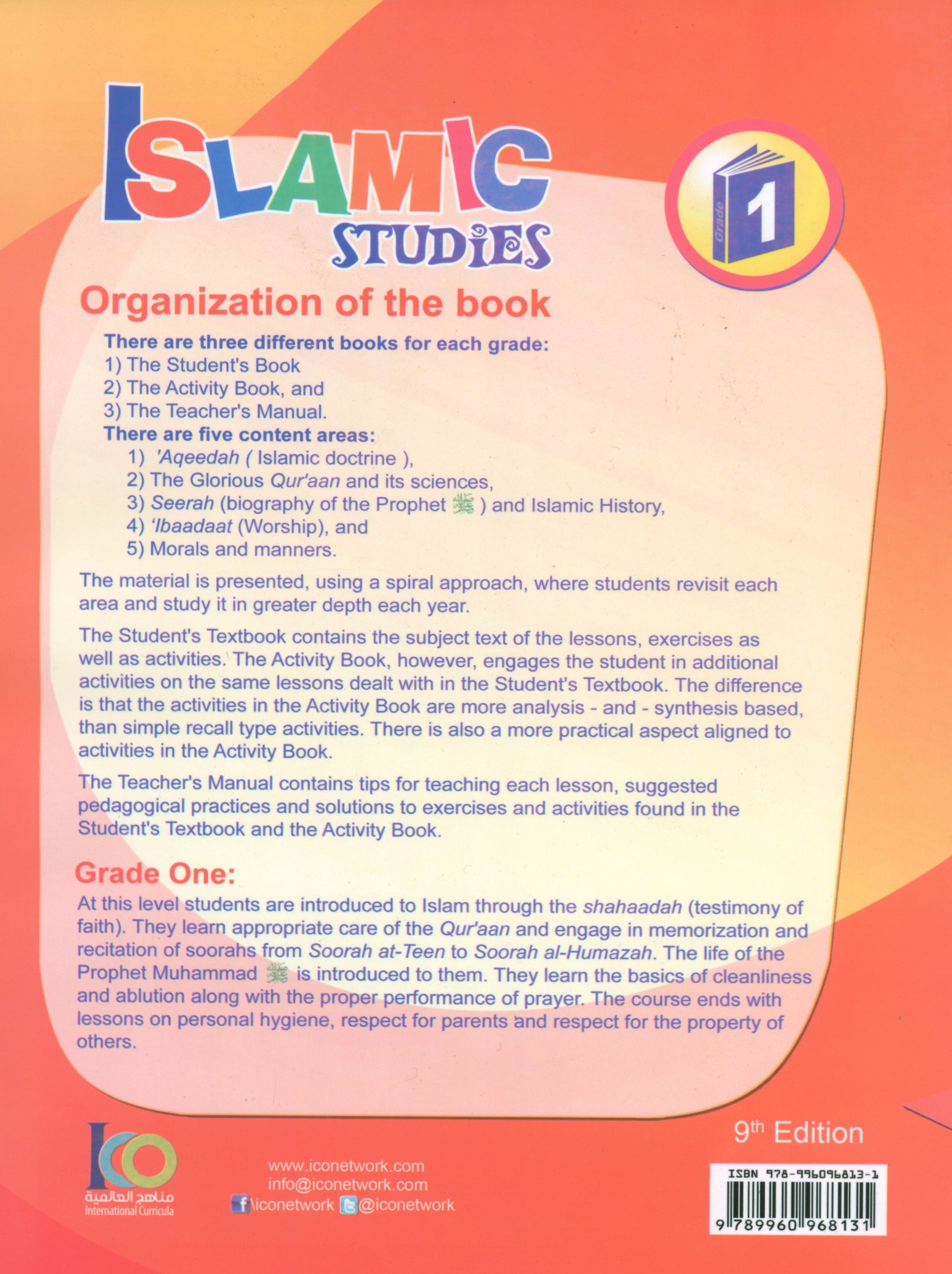 ICO Islamic Studies Textbook Level 1 Part 1