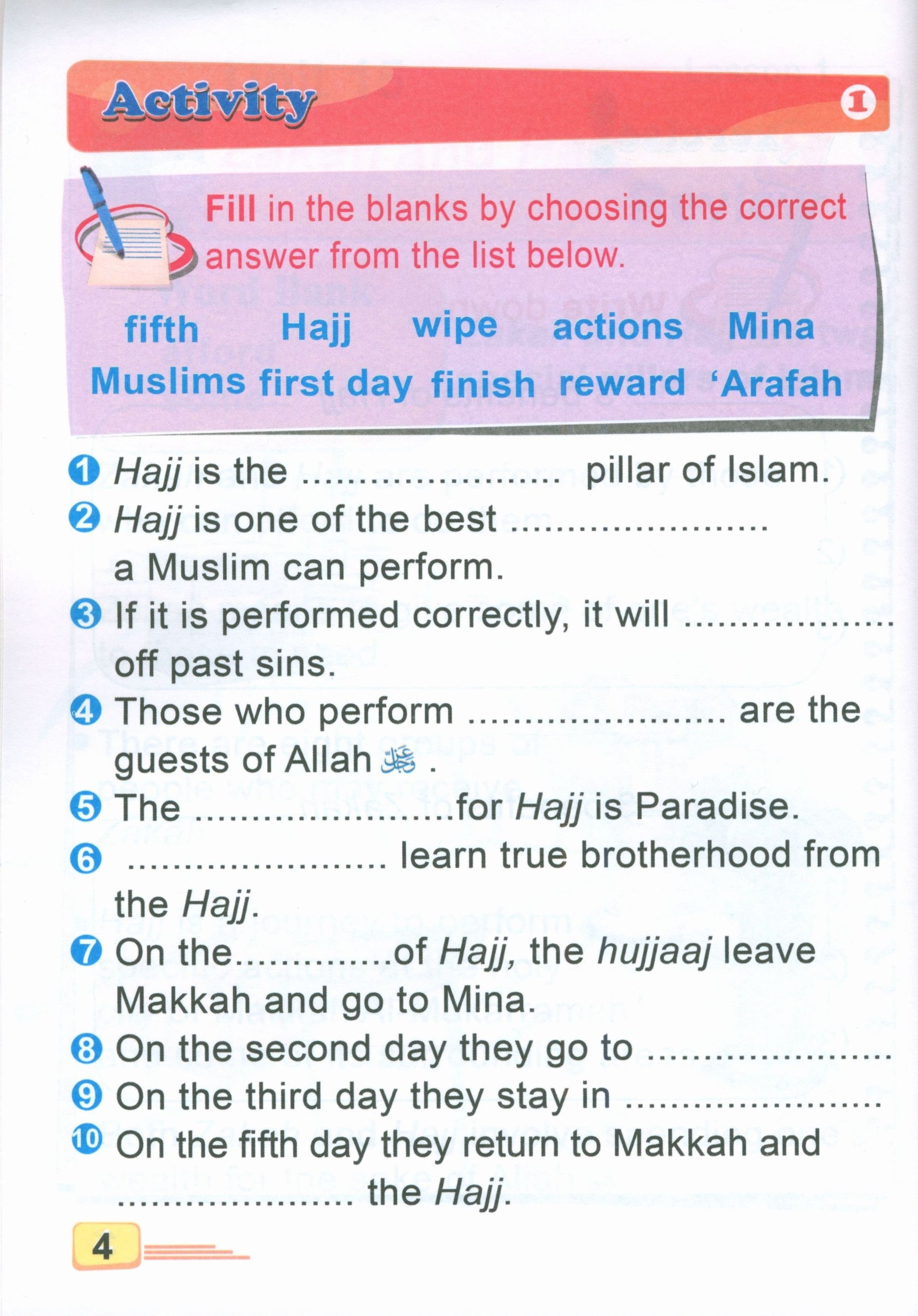 ICO Islamic Studies Textbook Level 1 Part 2