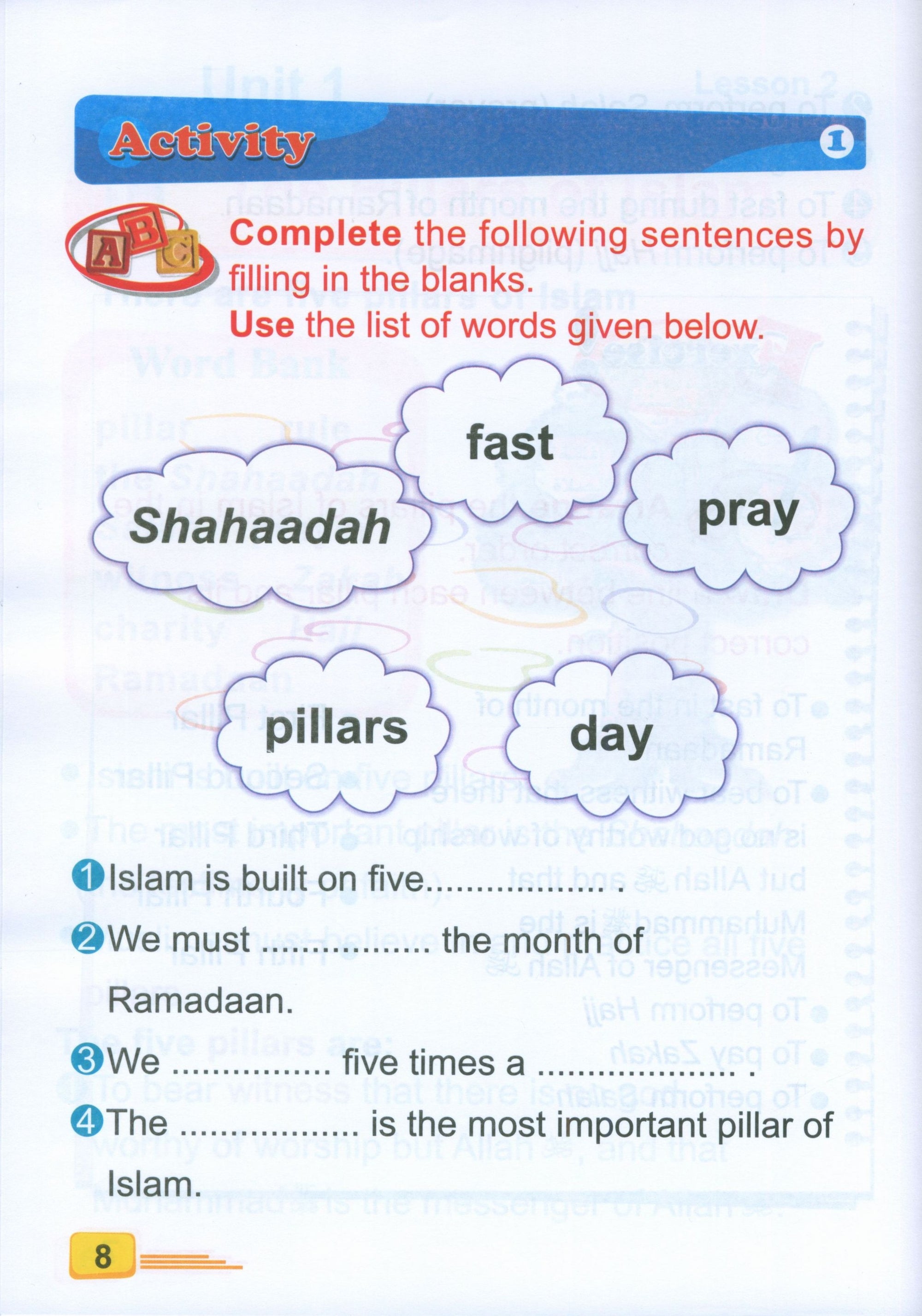 ICO Islamic Studies Textbook Level 1 Part 1