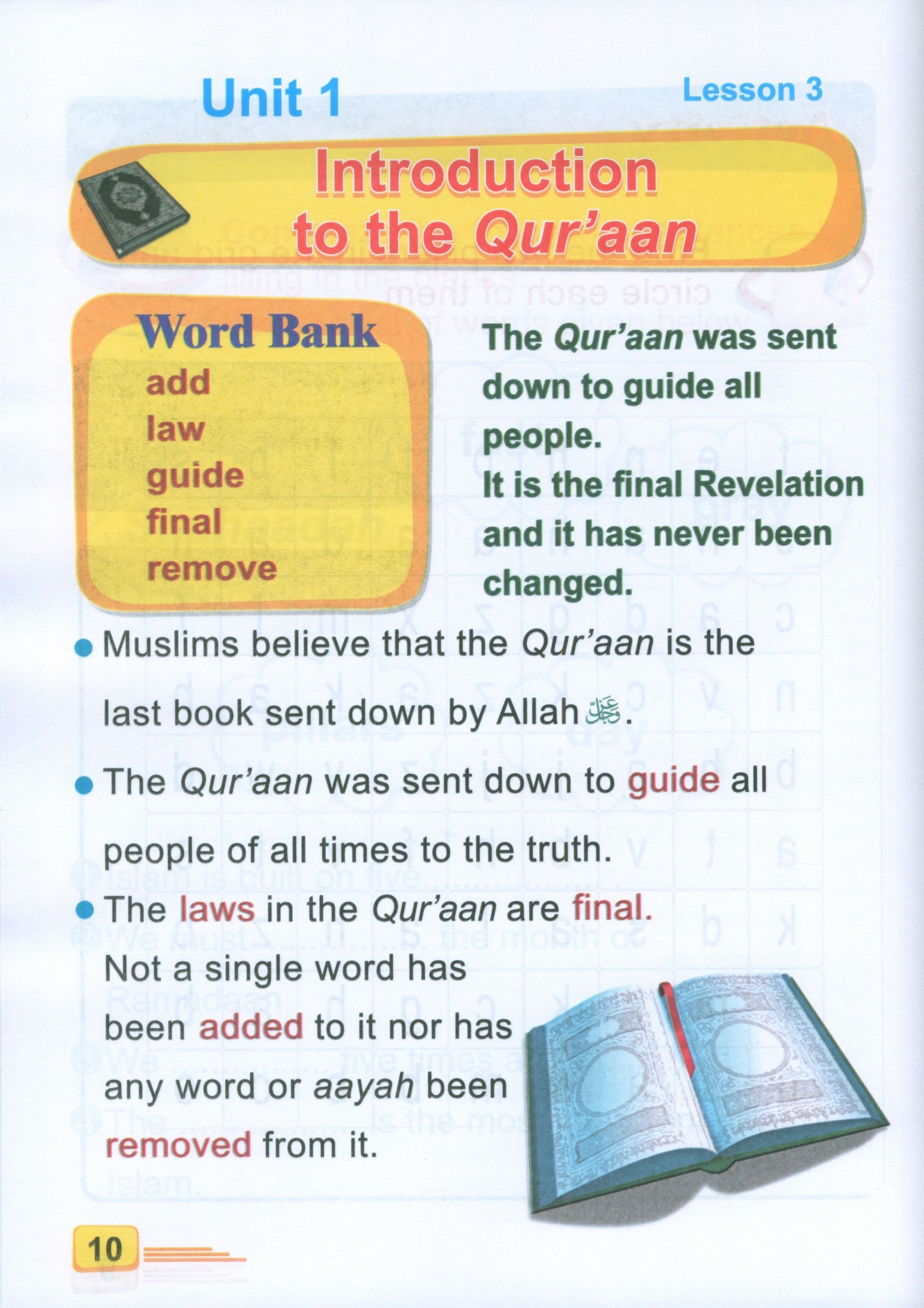 ICO Islamic Studies Textbook Level 1 Part 1