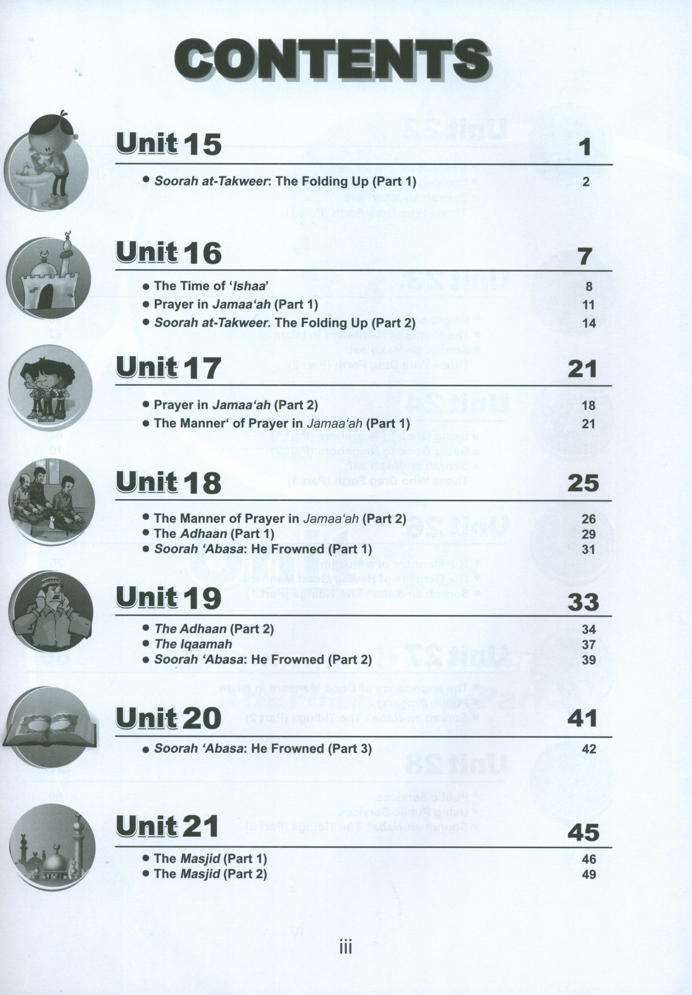 ICO Islamic Studies Workbook Level 3 Part 2