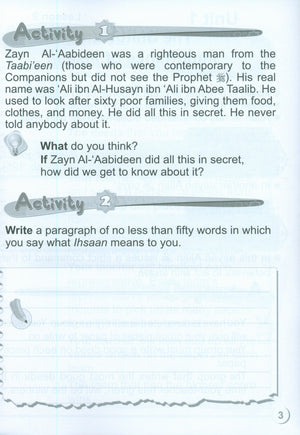 ICO Islamic Studies Workbook Level 3 Part 1