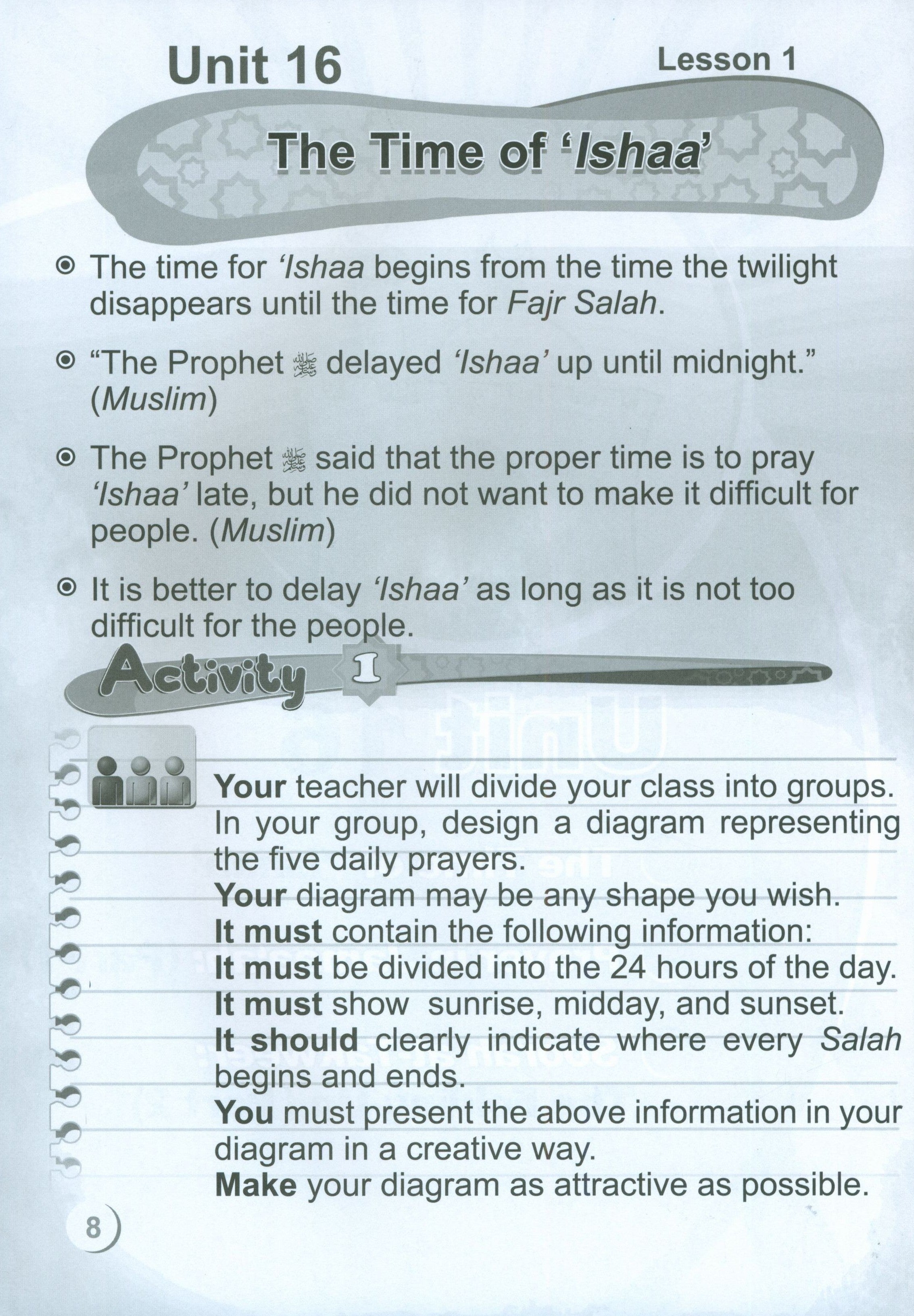 ICO Islamic Studies Workbook Level 3 Part 2