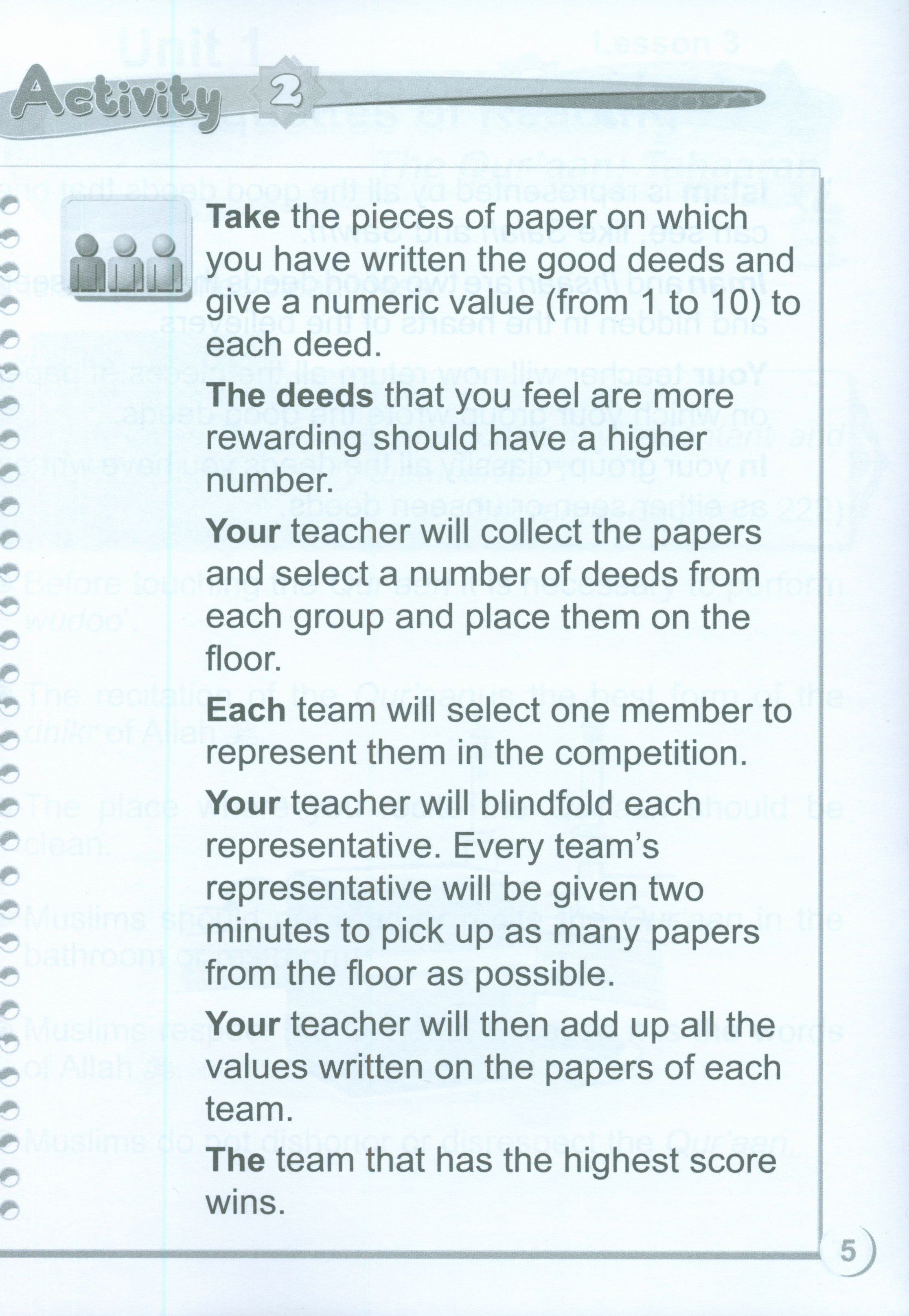 ICO Islamic Studies Workbook Level 3 Part 1