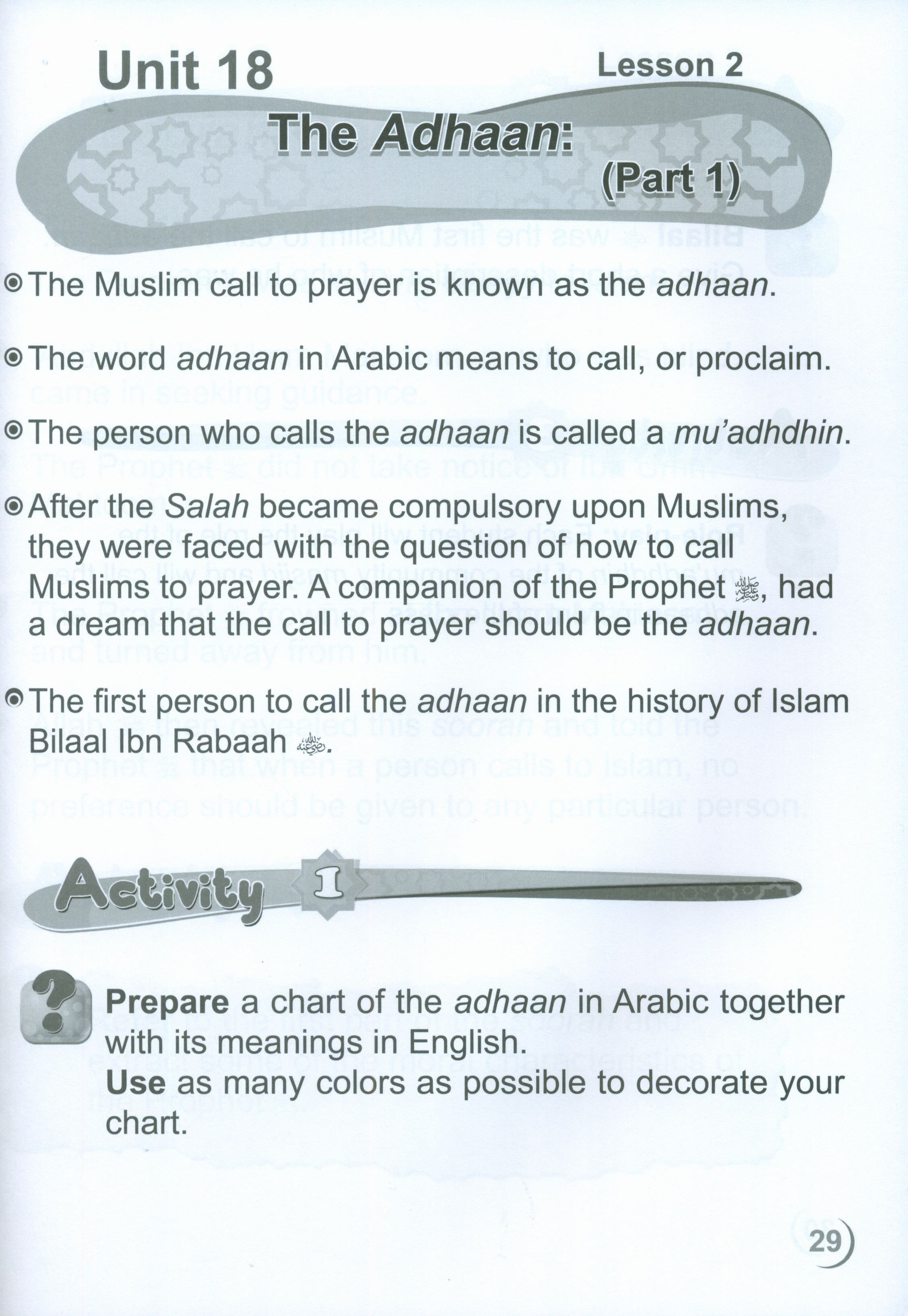 ICO Islamic Studies Workbook Level 3 Part 2