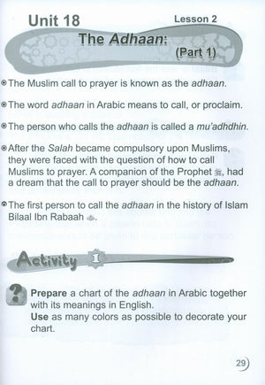 ICO Islamic Studies Workbook Level 3 Part 2