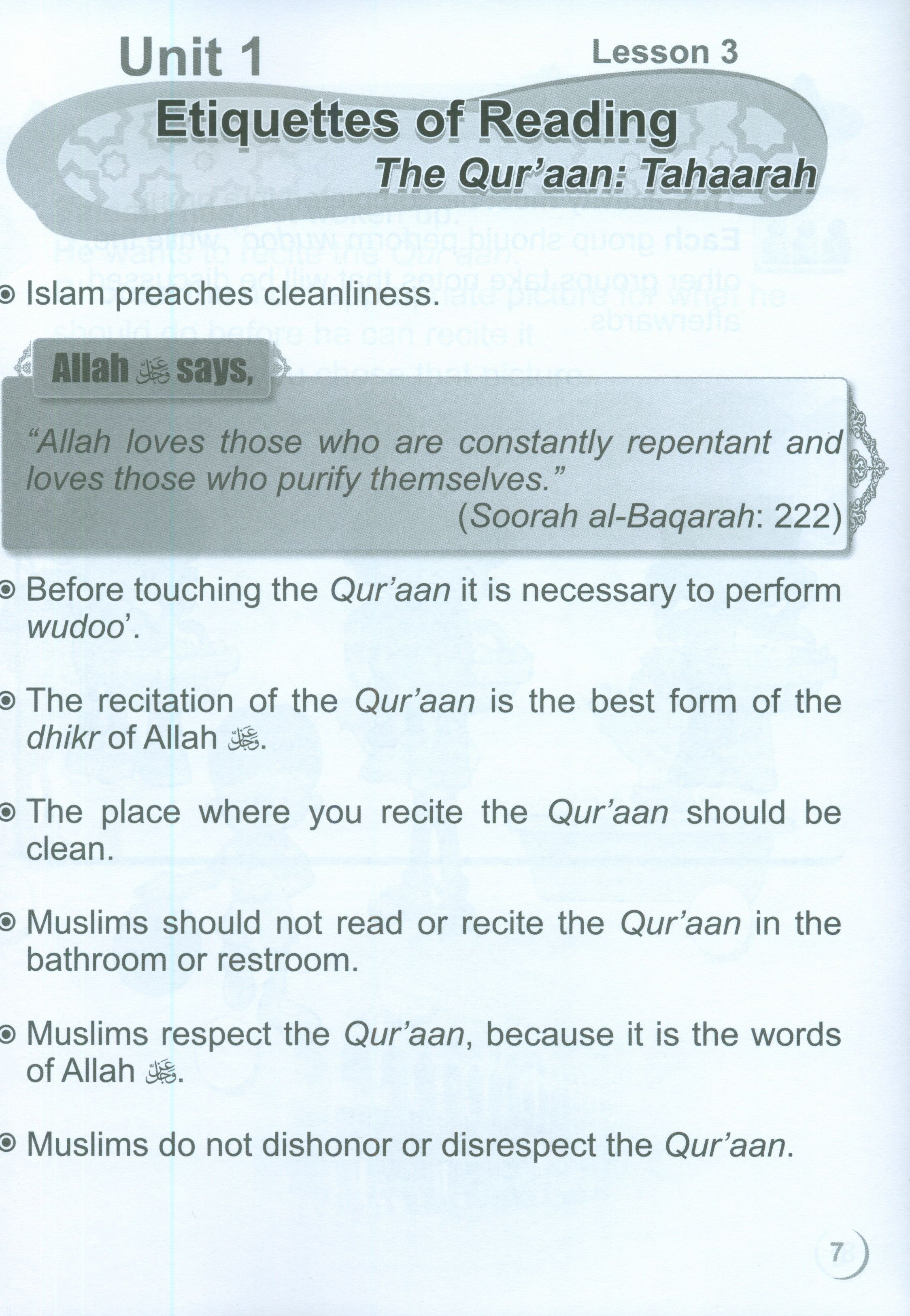 ICO Islamic Studies Workbook Level 3 Part 1