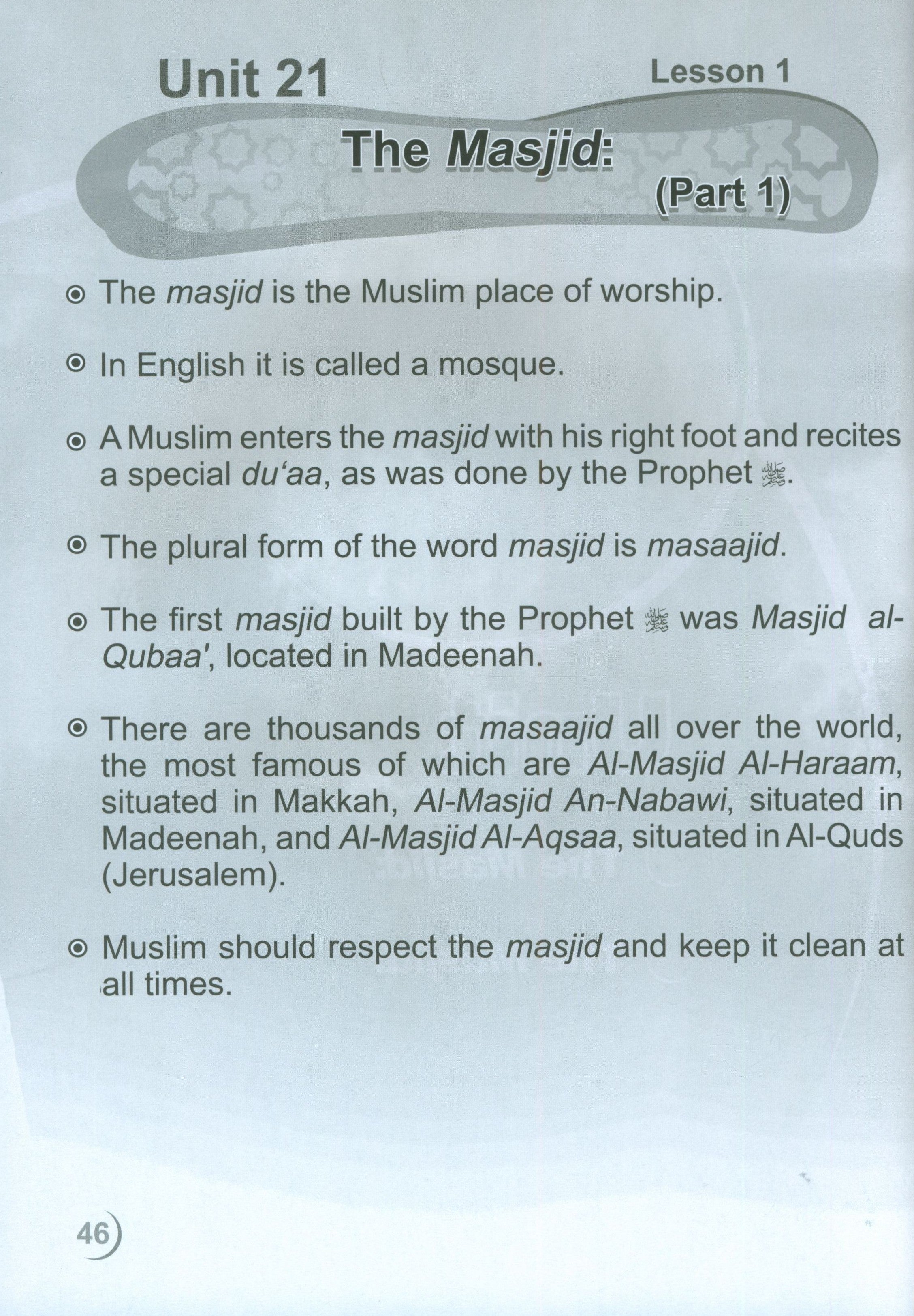 ICO Islamic Studies Workbook Level 3 Part 2