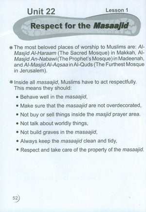 ICO Islamic Studies Workbook Level 3 Part 2
