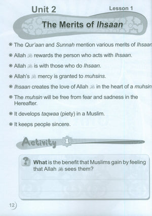 ICO Islamic Studies Workbook Level 3 Part 1