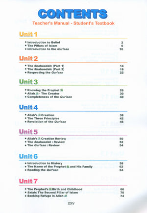 ICO Islamic Studies Teacher's Manual Level 1 Part 1