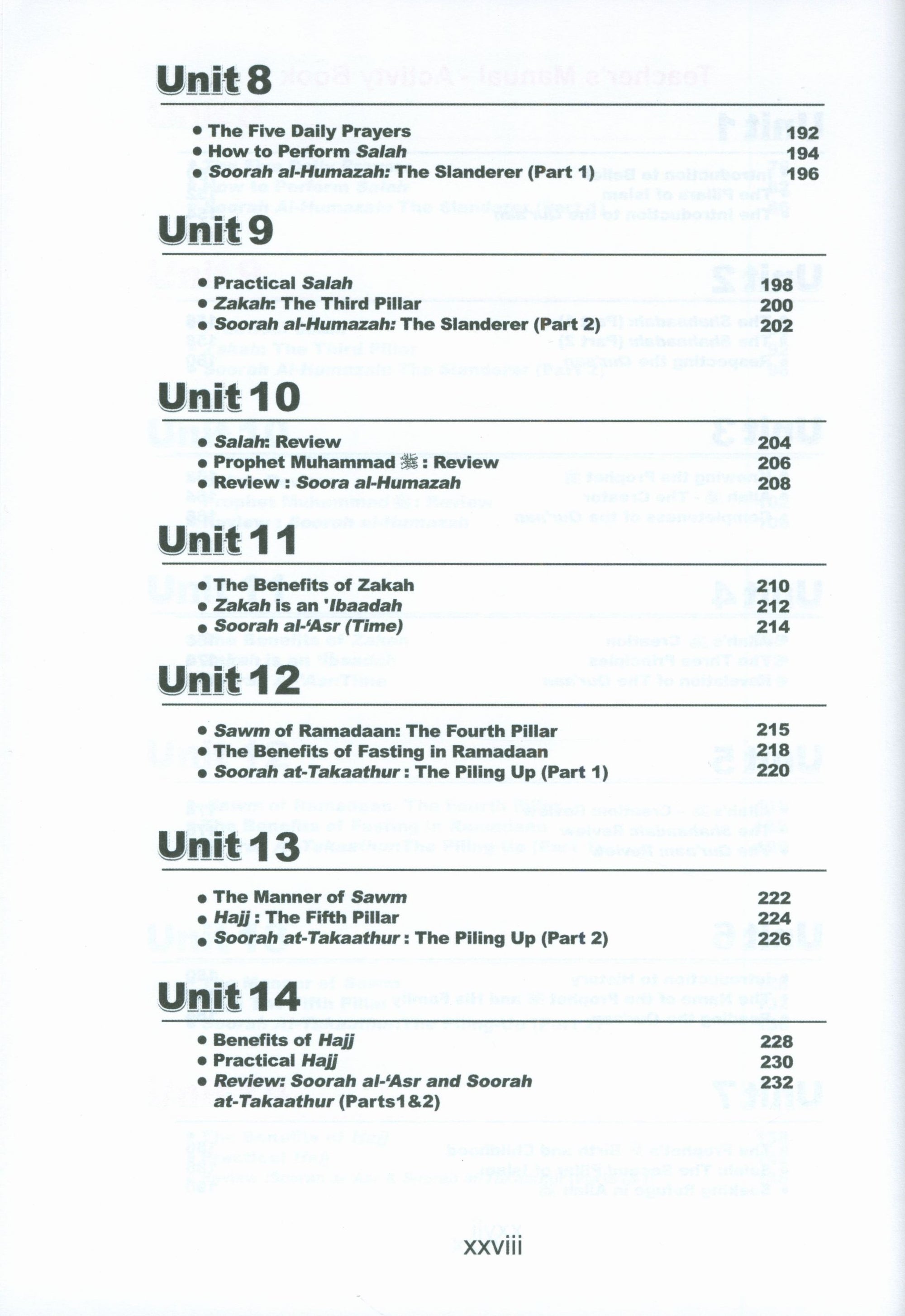 ICO Islamic Studies Teacher's Manual Level 1 Part 1