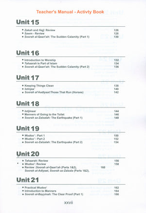 ICO Islamic Studies Teacher's Manual Level 1 Part 2