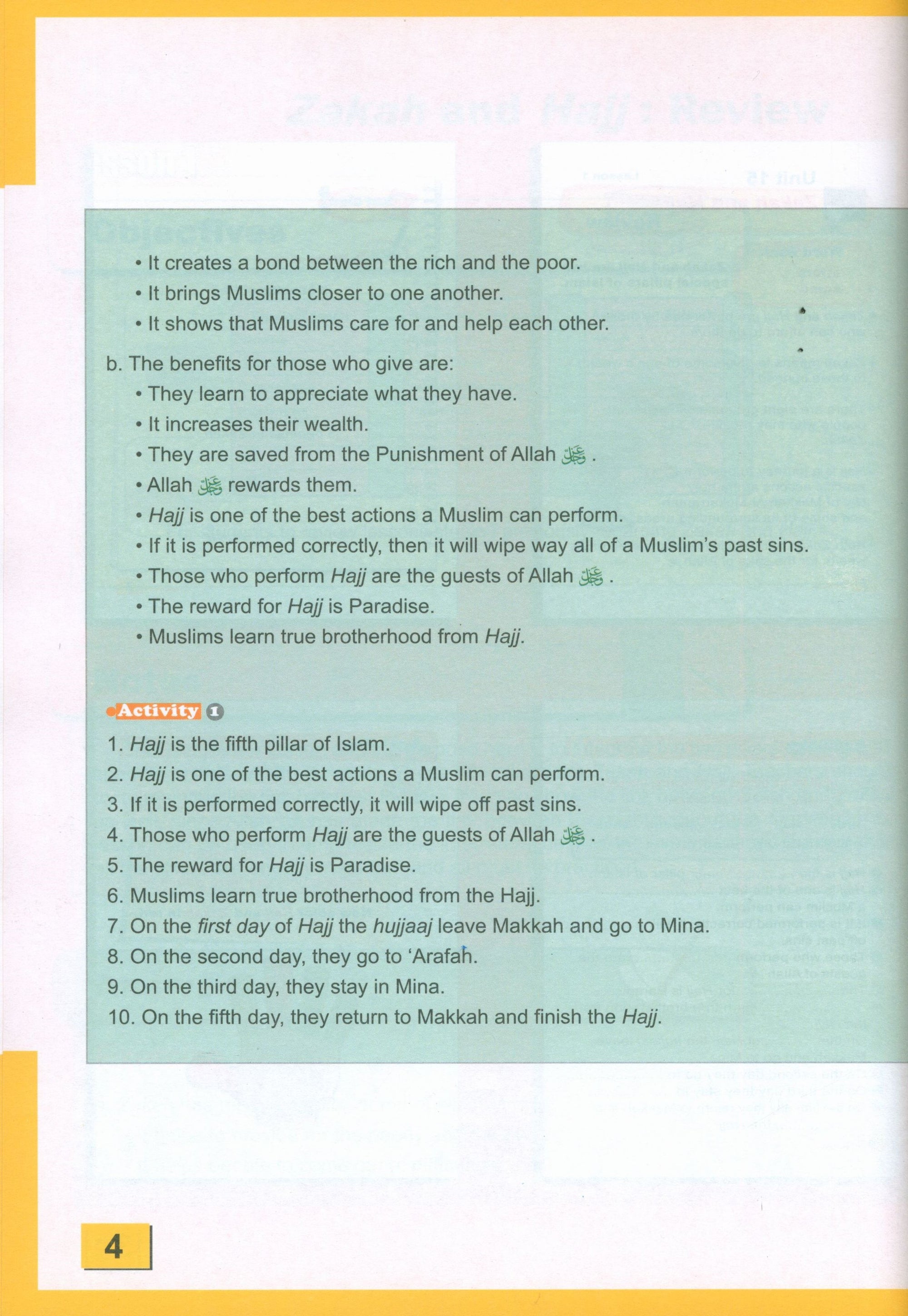 ICO Islamic Studies Teacher's Manual Level 1 Part 2