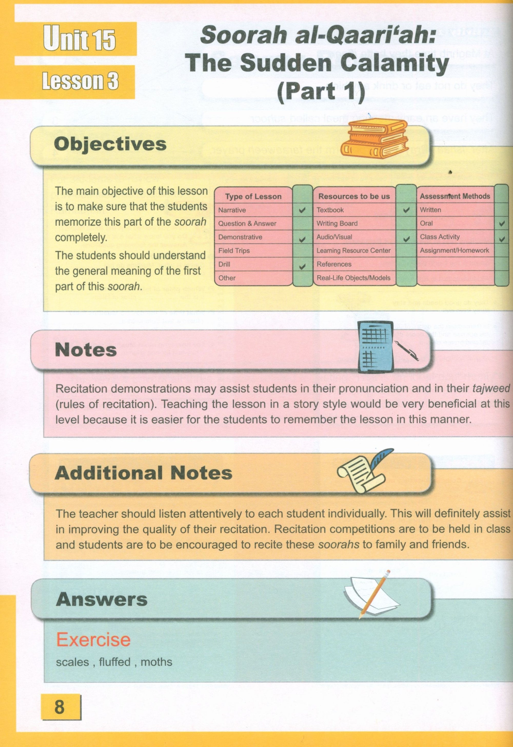 ICO Islamic Studies Teacher's Manual Level 1 Part 2