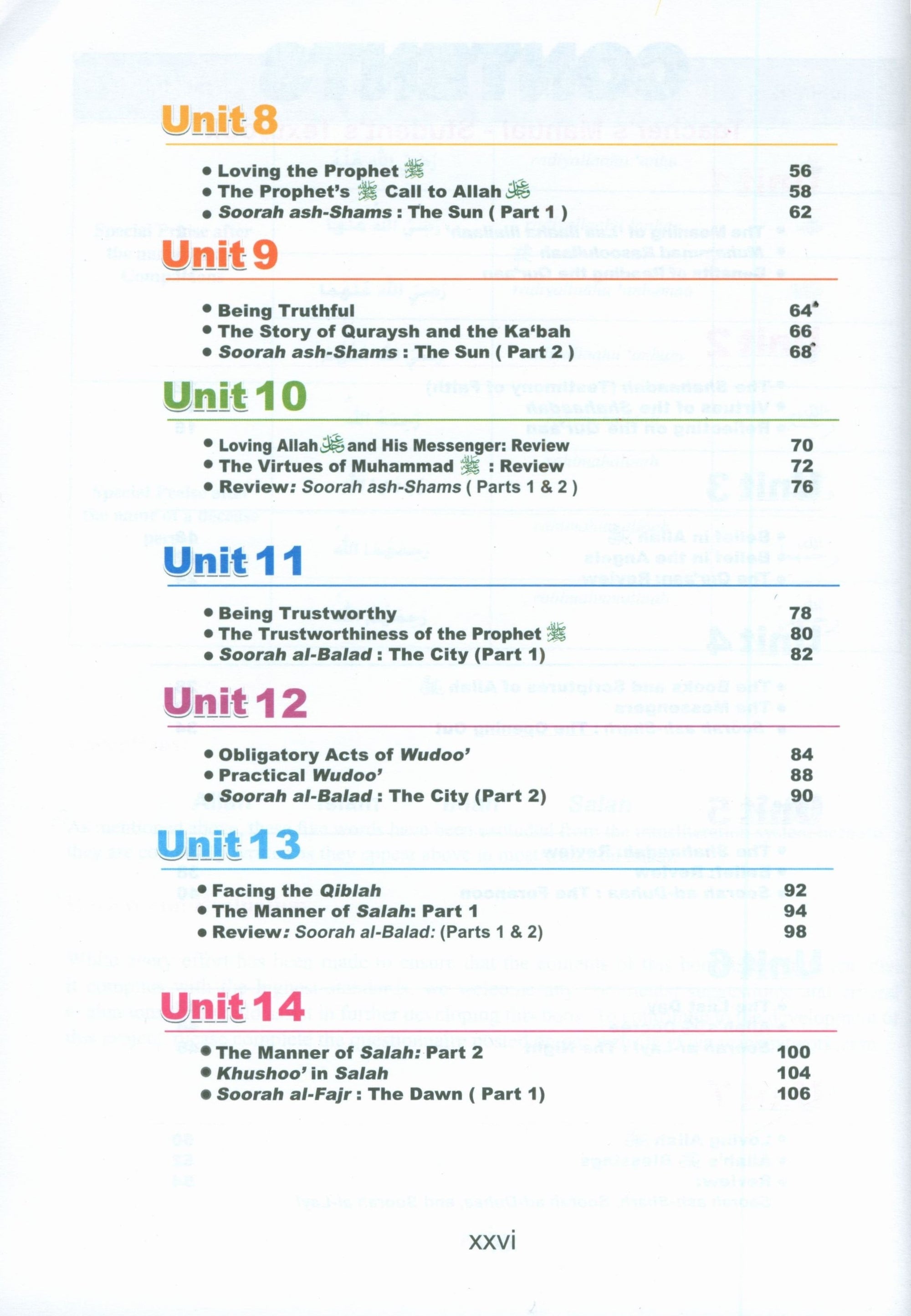 ICO Islamic Studies Teacher's Manual Level 2 Part 1