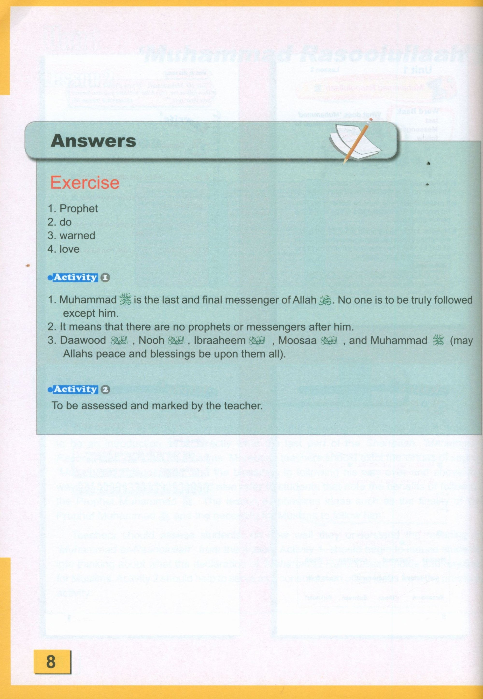 ICO Islamic Studies Teacher's Manual Level 2 Part 1